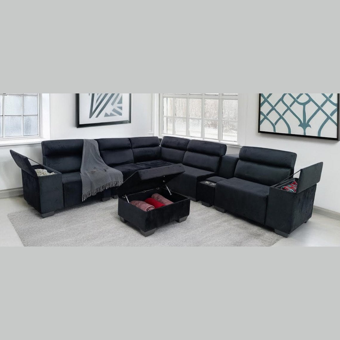 Bahamas Corner Lounge Suite Assorted Colours