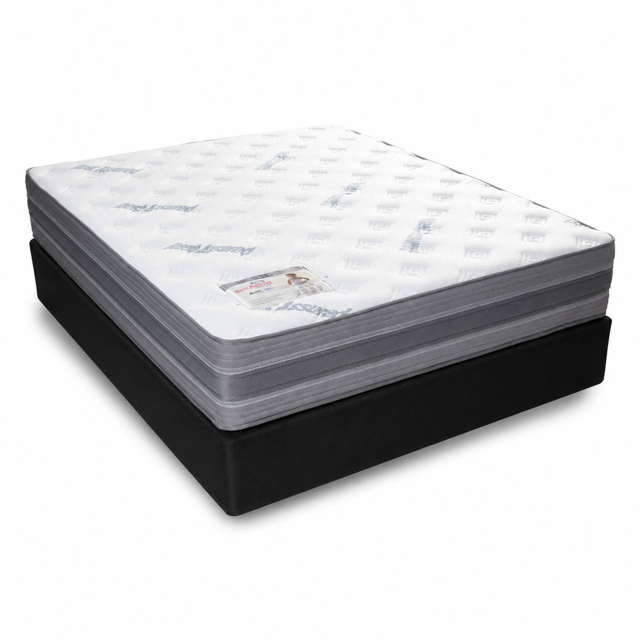 Rest Assured St. Andrews Queen Mattress With MJ Base