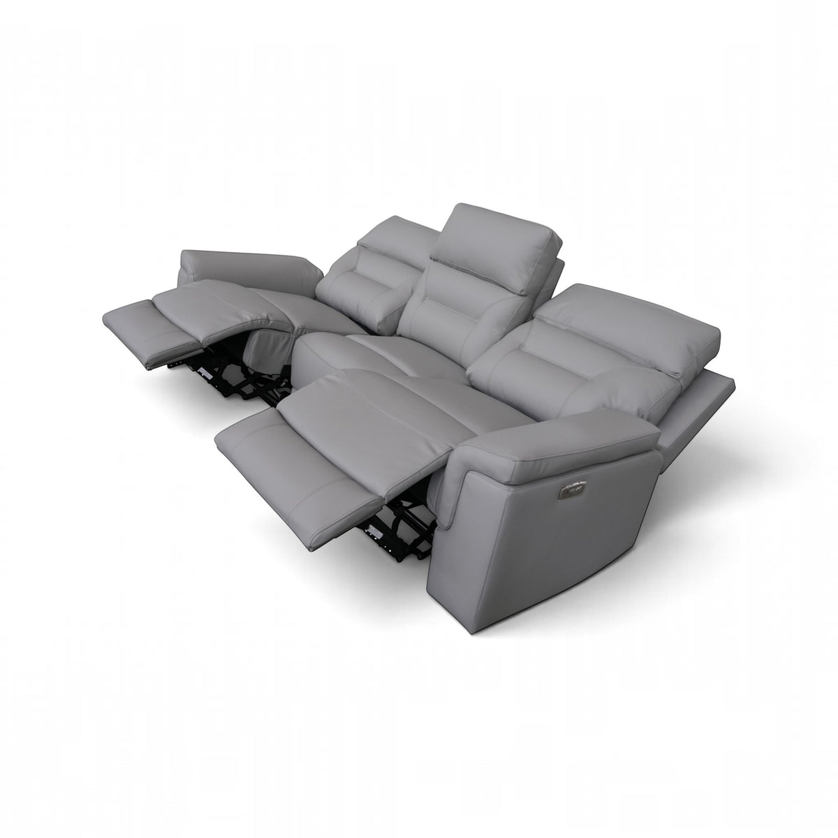Sorrento 3.2.1 Recliner Lounge Suite - Light Grey
