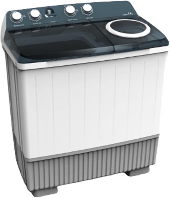 Hisense-14Kg Twin Tub Washing Machine -White WSCF143