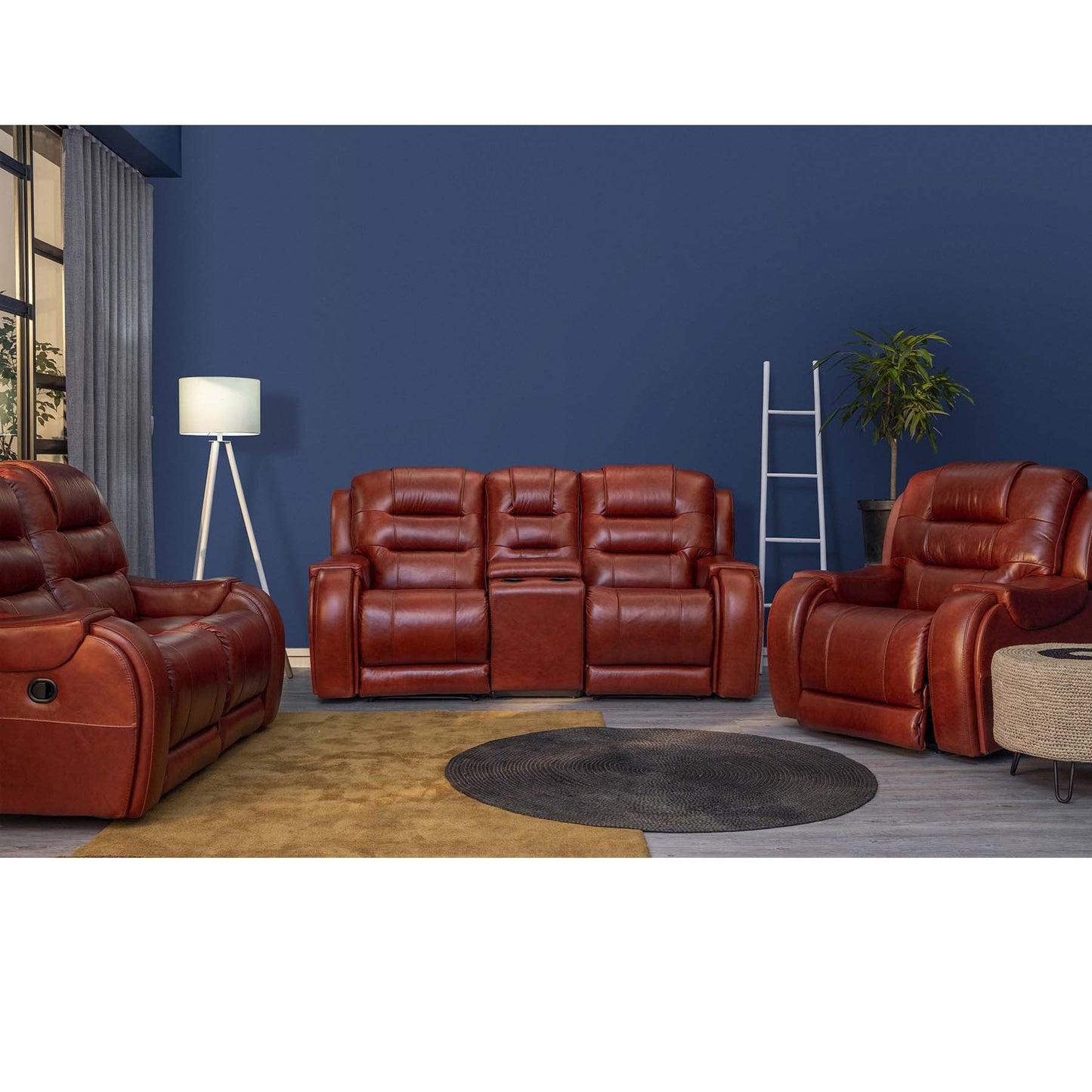 Alpine Rocco 3.2.1 Full Leather 5 Action Cinema Recliner