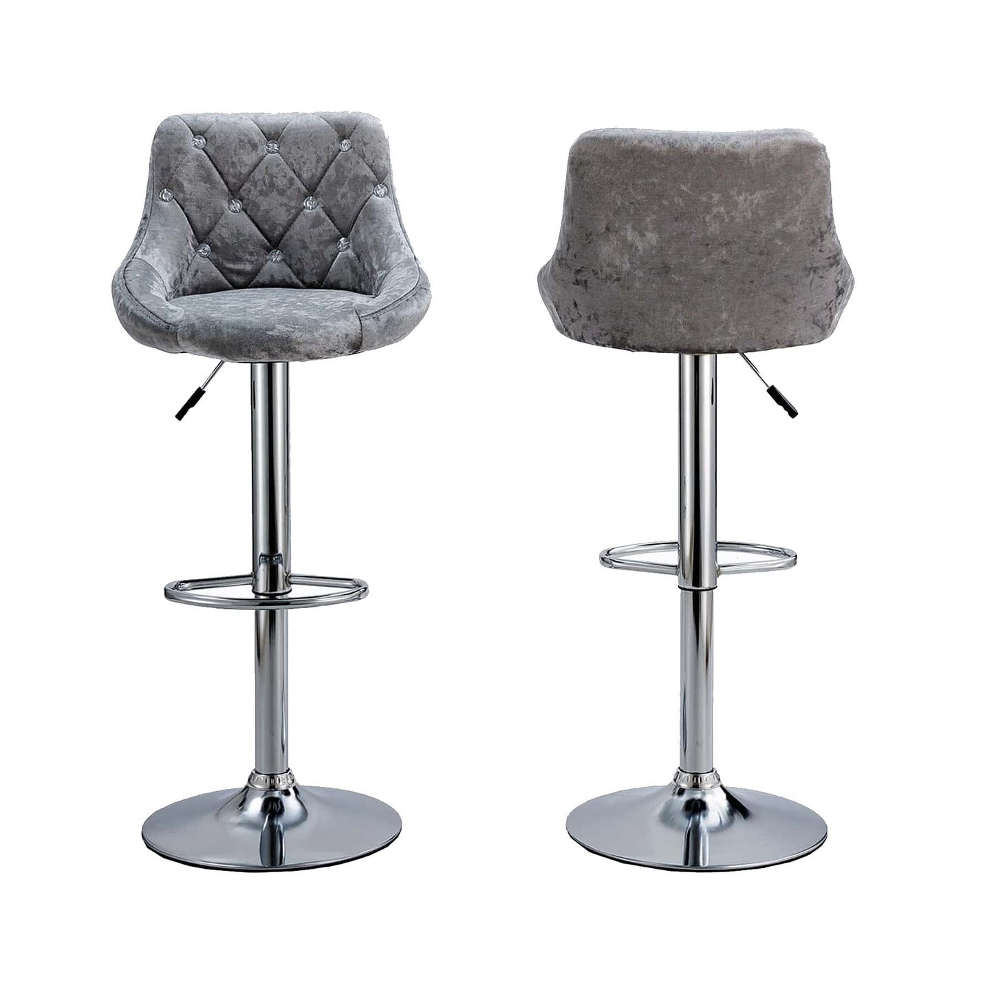 B07 Suede Bar Chair – Available In 2 Colours