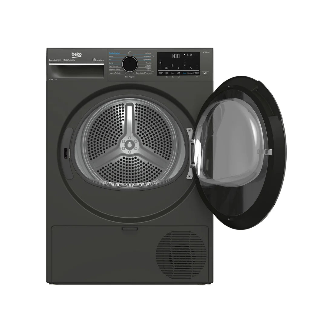 Beko 9kg Heat Pump Tumble Dryer Twilight Grey