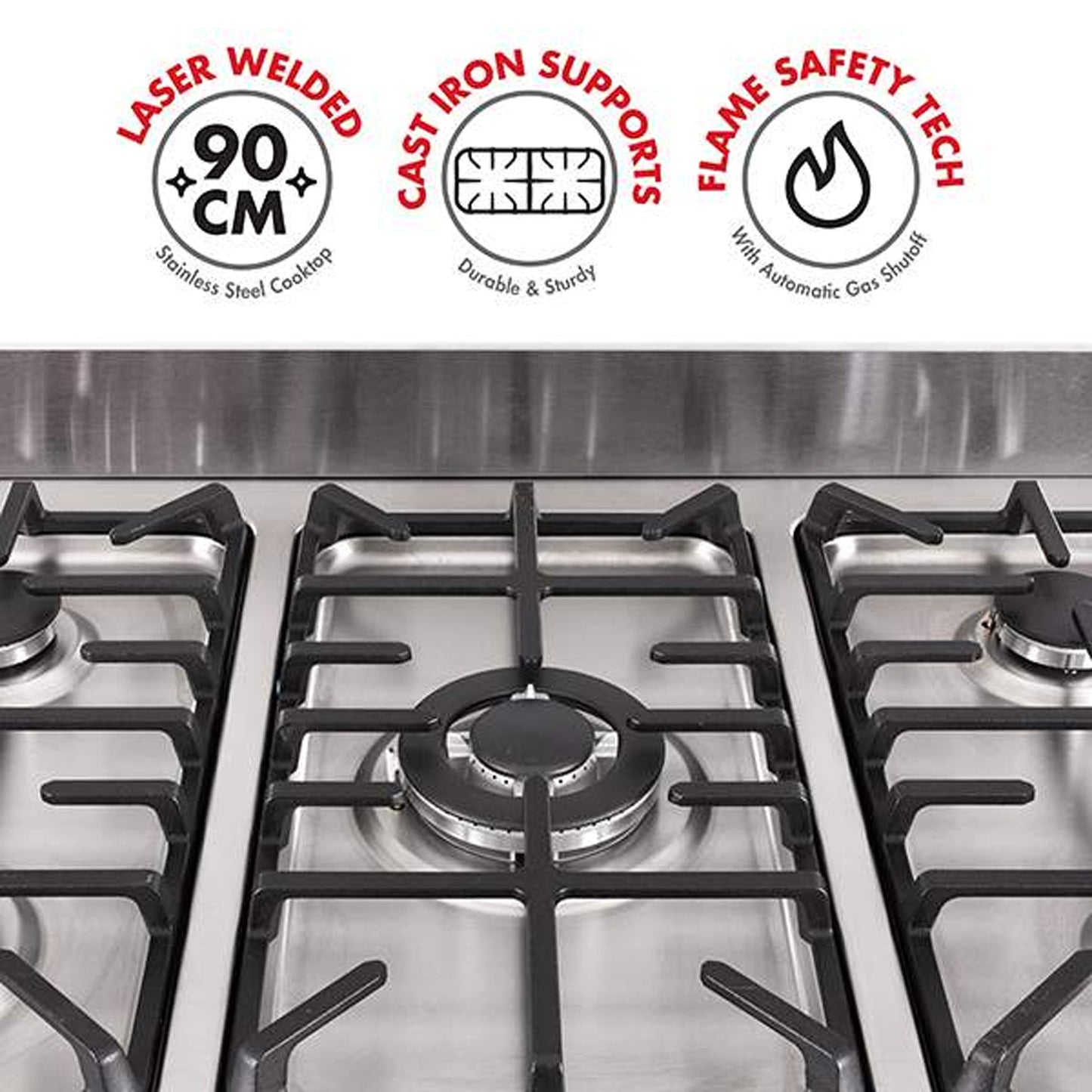 Bennett Read Crystal 90cm Gas|Electric Stove JST104