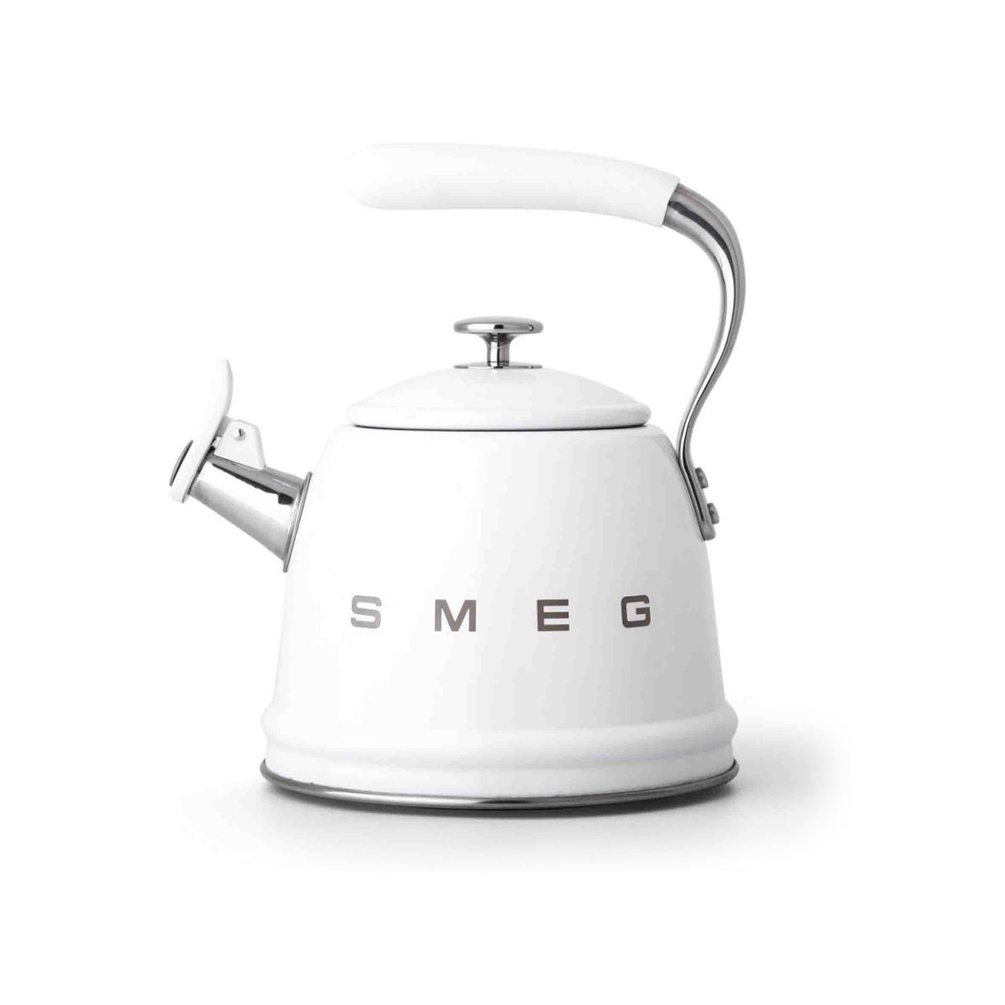 Smeg Whistling Stovetop Kettle - White