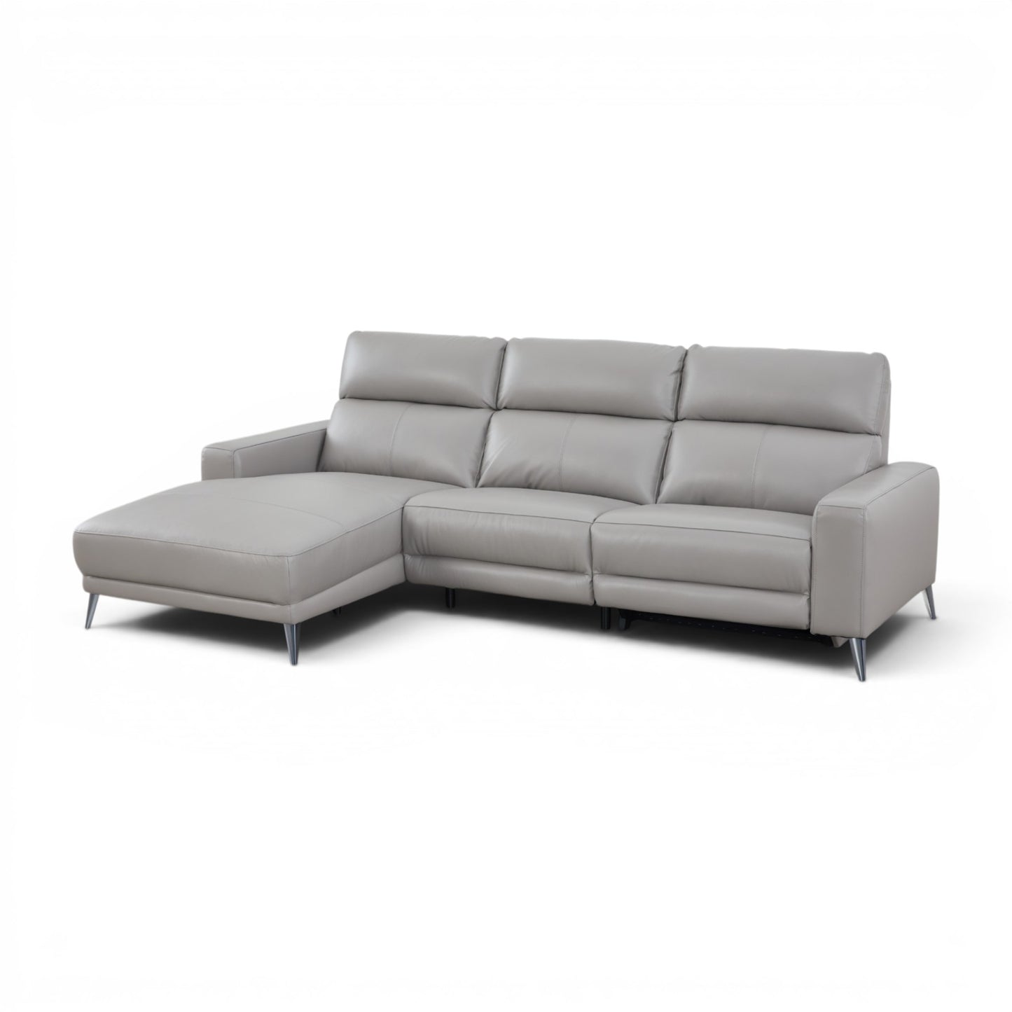 Corner Leather Daybed WIth Electric Recliner 51698M