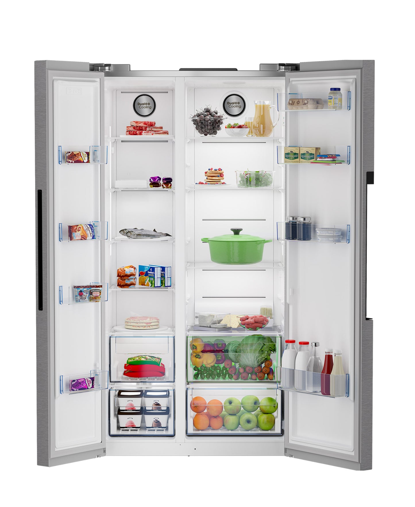 Defy - 559lt - Naturelight - Side by Side - Fridge Freezer - DFF536