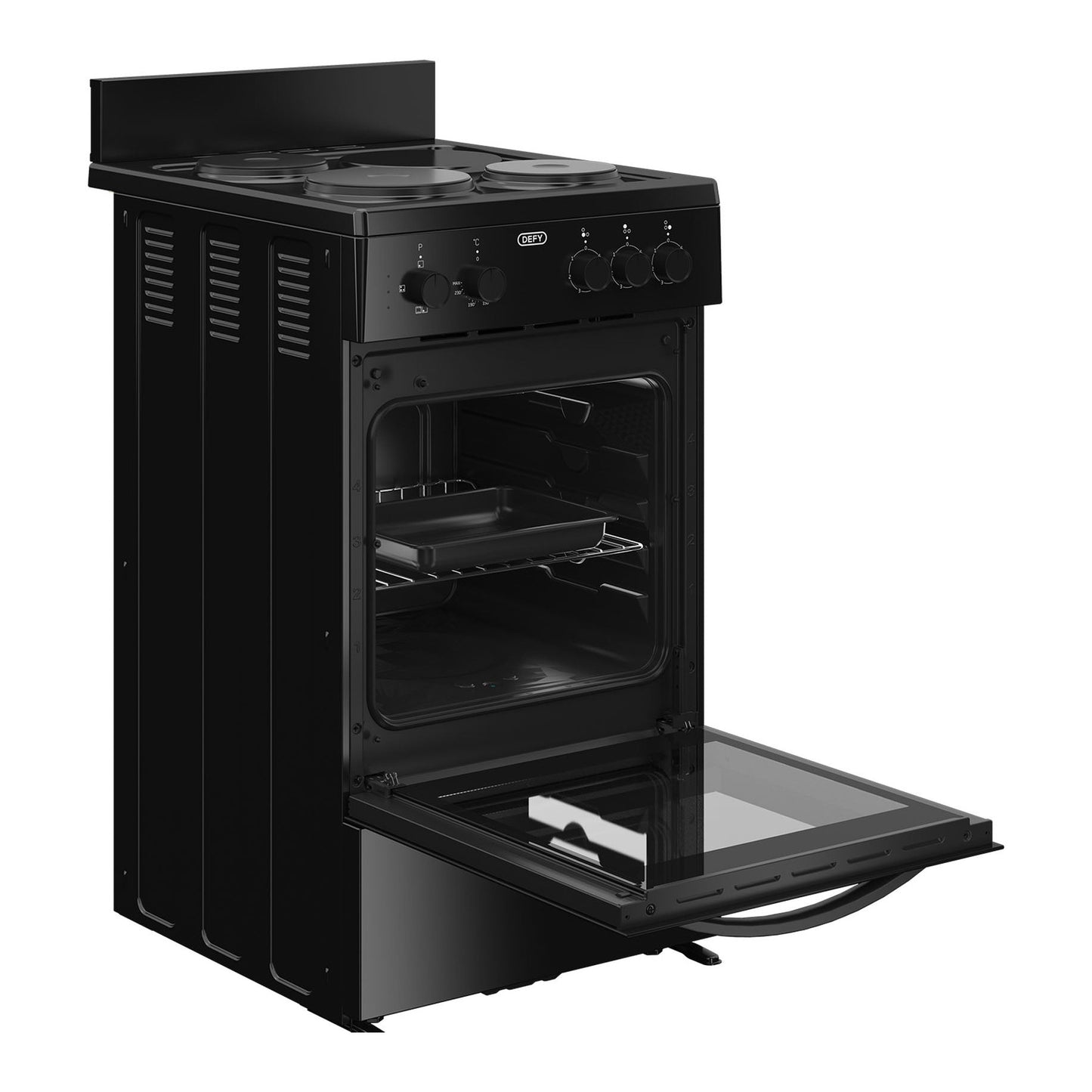 DEFY 3 plate compact stove - DSS553