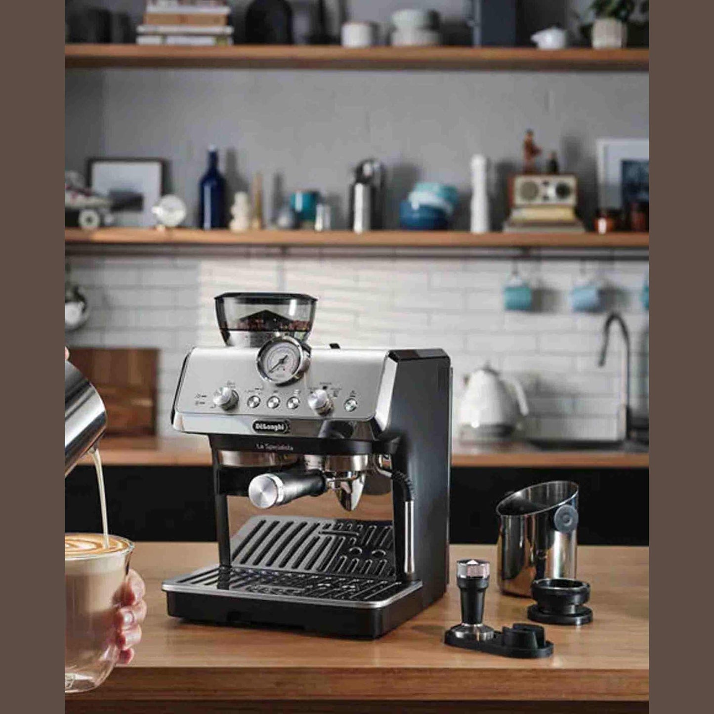 DeLonghi La Specialista Arte Espresso Machine - Silver & Black