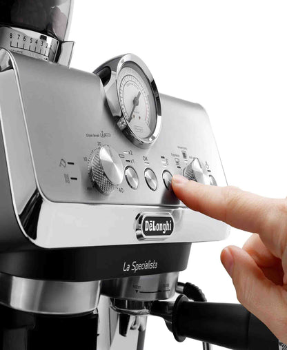DeLonghi La Specialista Arte Espresso Machine - Silver & Black