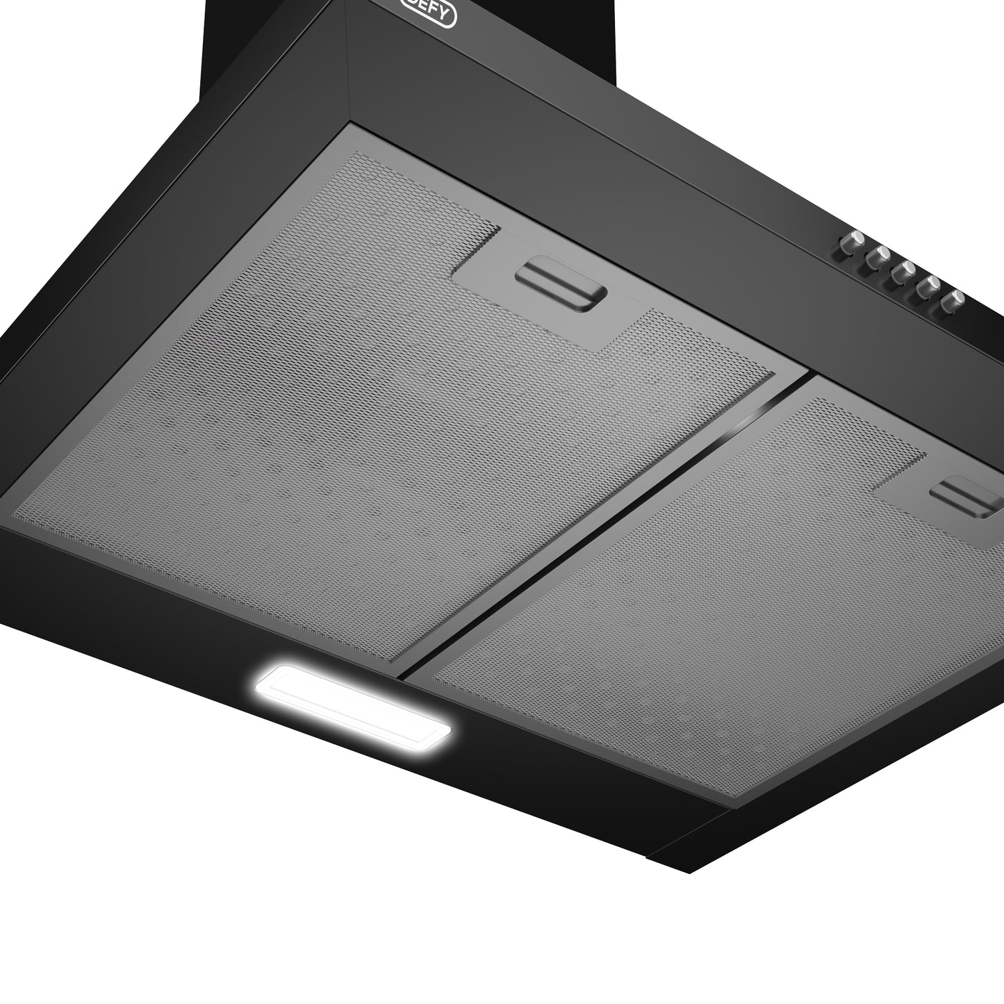 Defy 60cm Black Extractor - DCH60B