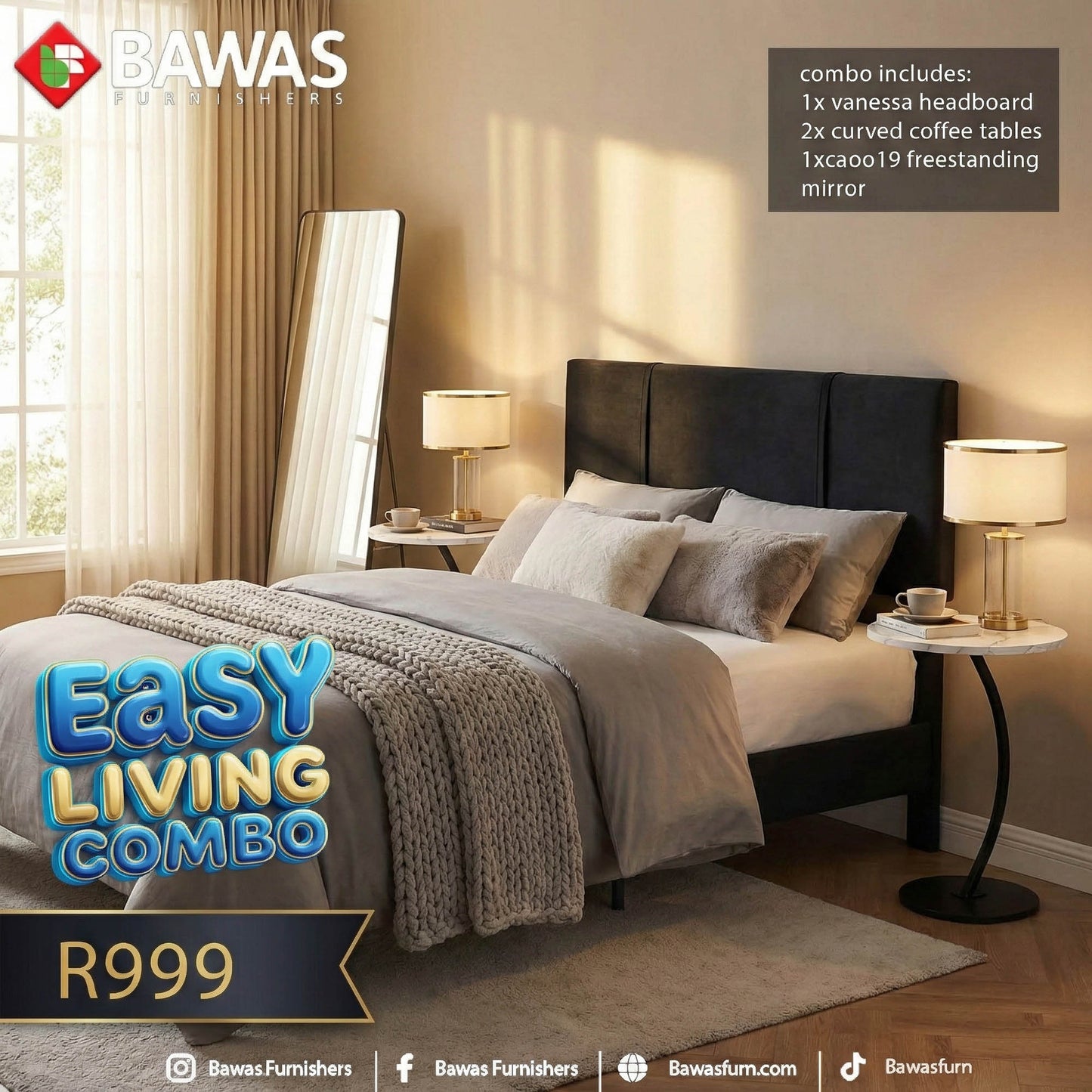 Easy Living Bedroom Combo (Limited Time Combo)