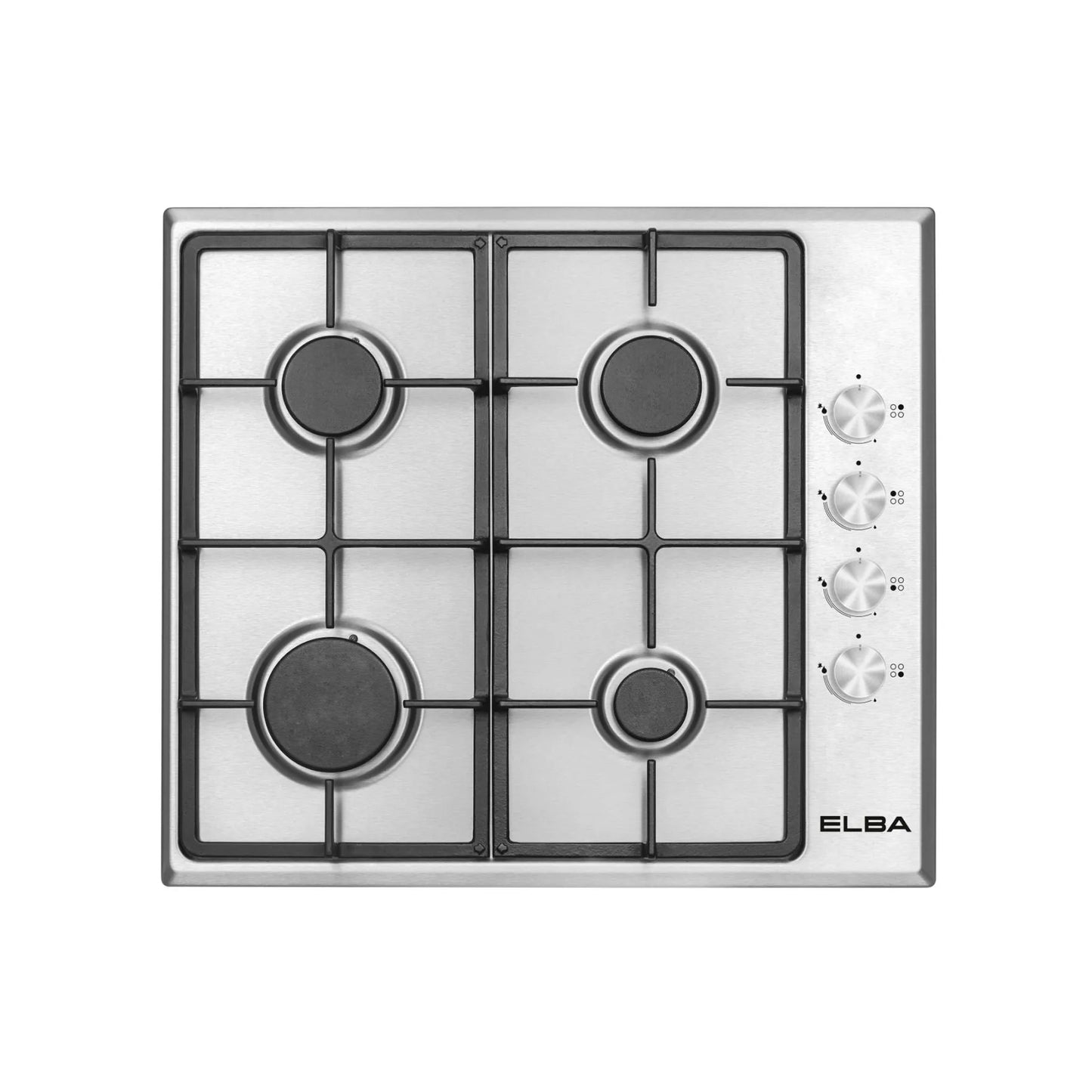 ELBA 60CM 4 GAS BURNER HOB STAINLESS STEEL - 04/T65-450X