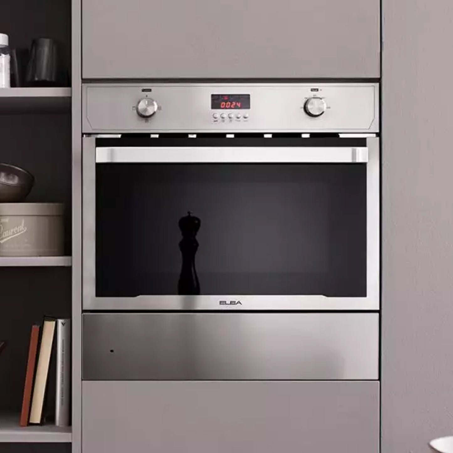 Elba Elio 50cm Built In Microwave ELIO 50MW - Silver