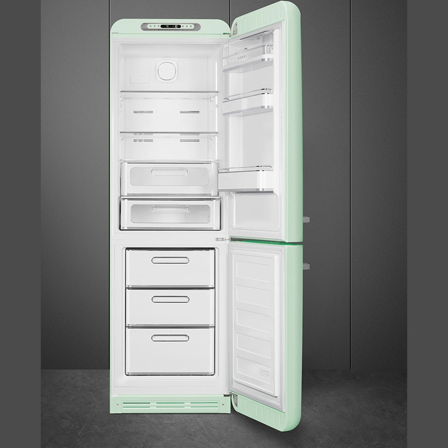 Smeg Retro Combination Fridge 60CM - Mint