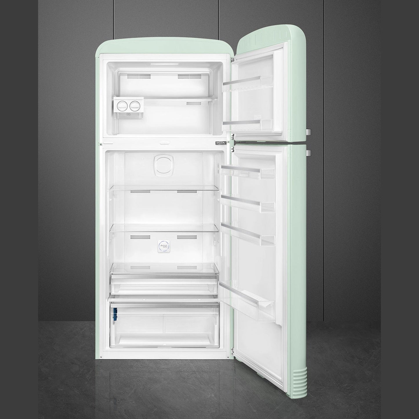 Smeg Retro Extra Volume Combination Fridge - Mint