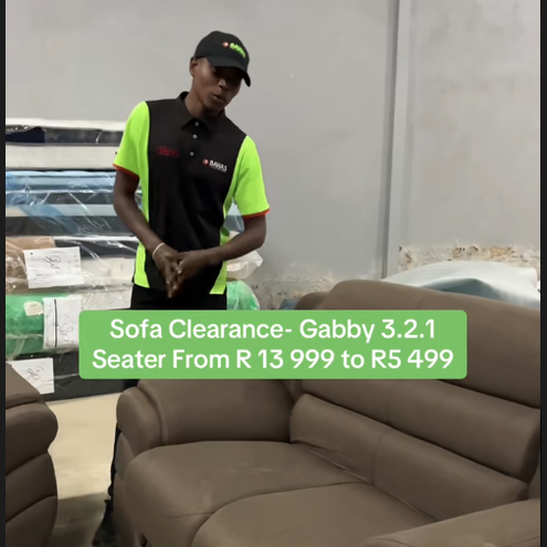 Gabby 3 2 1 Lounge Suite (One Available)