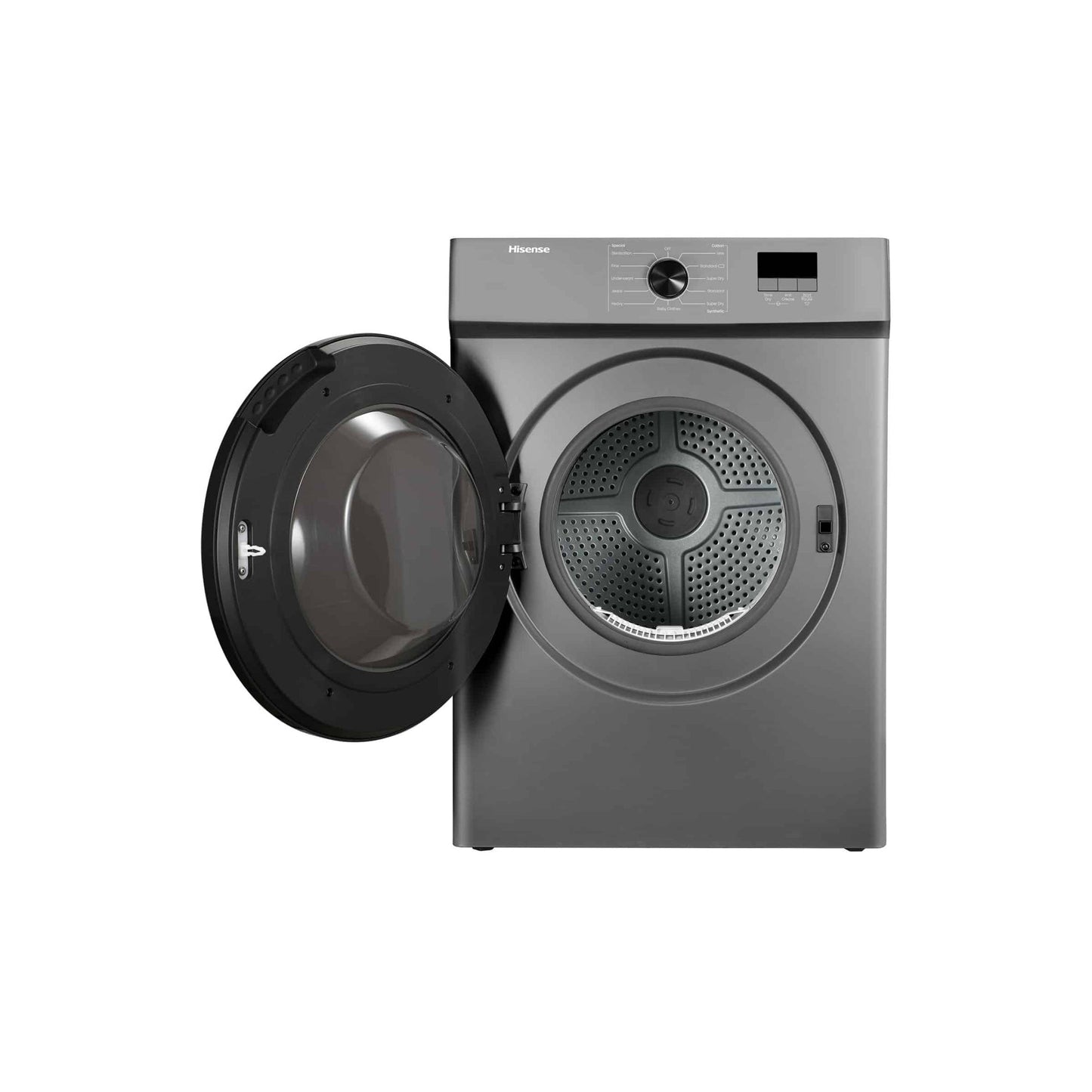 Hisense 1W Series 8kg Front Load Dryer Grey