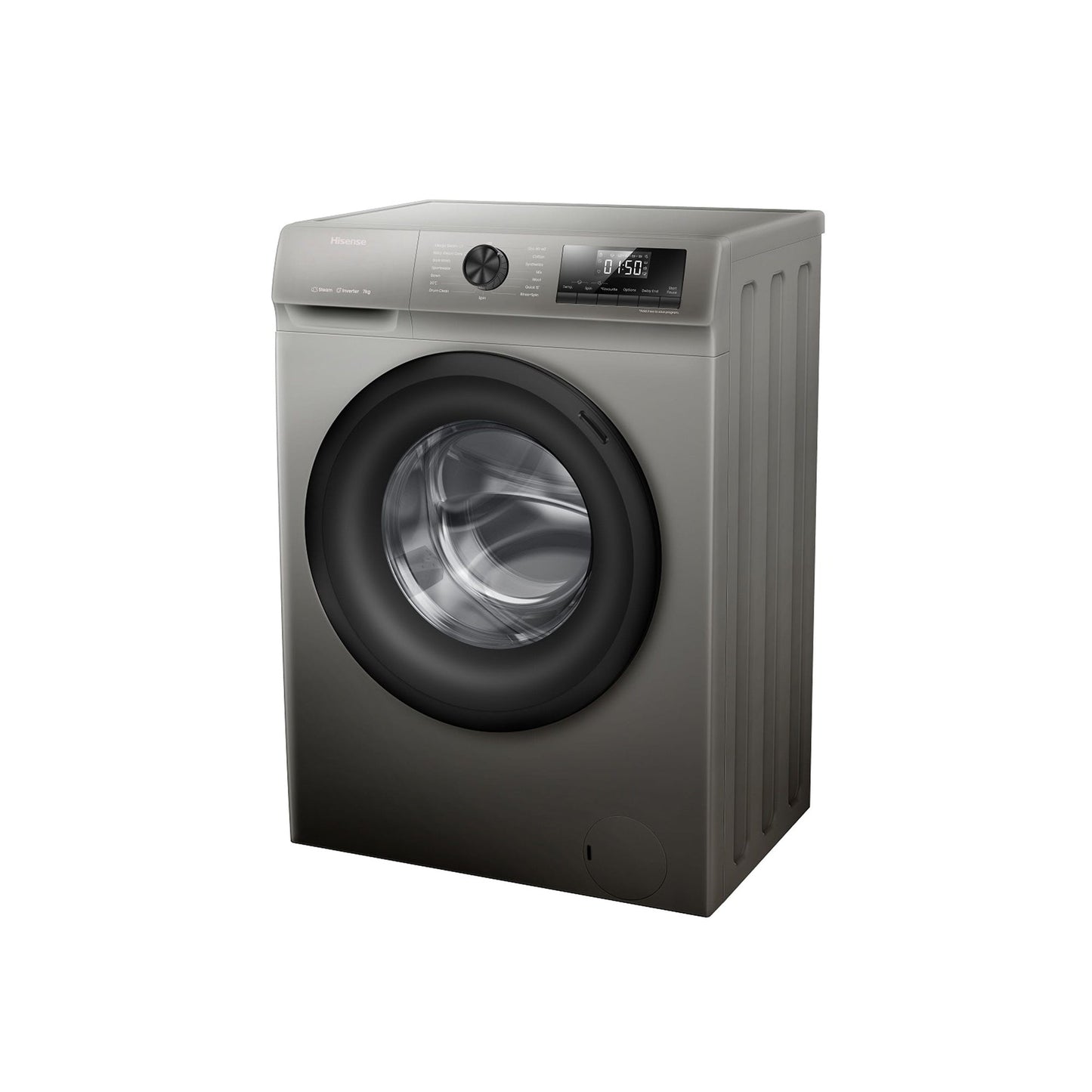Hisense 9kg Front Loader Washing Machine Titanium