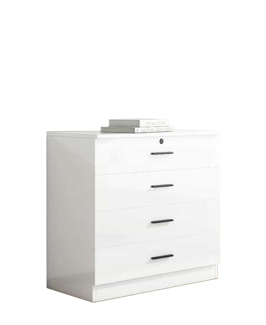 MW4DGC High Gloss 4 Drawer Chest Of Drawers