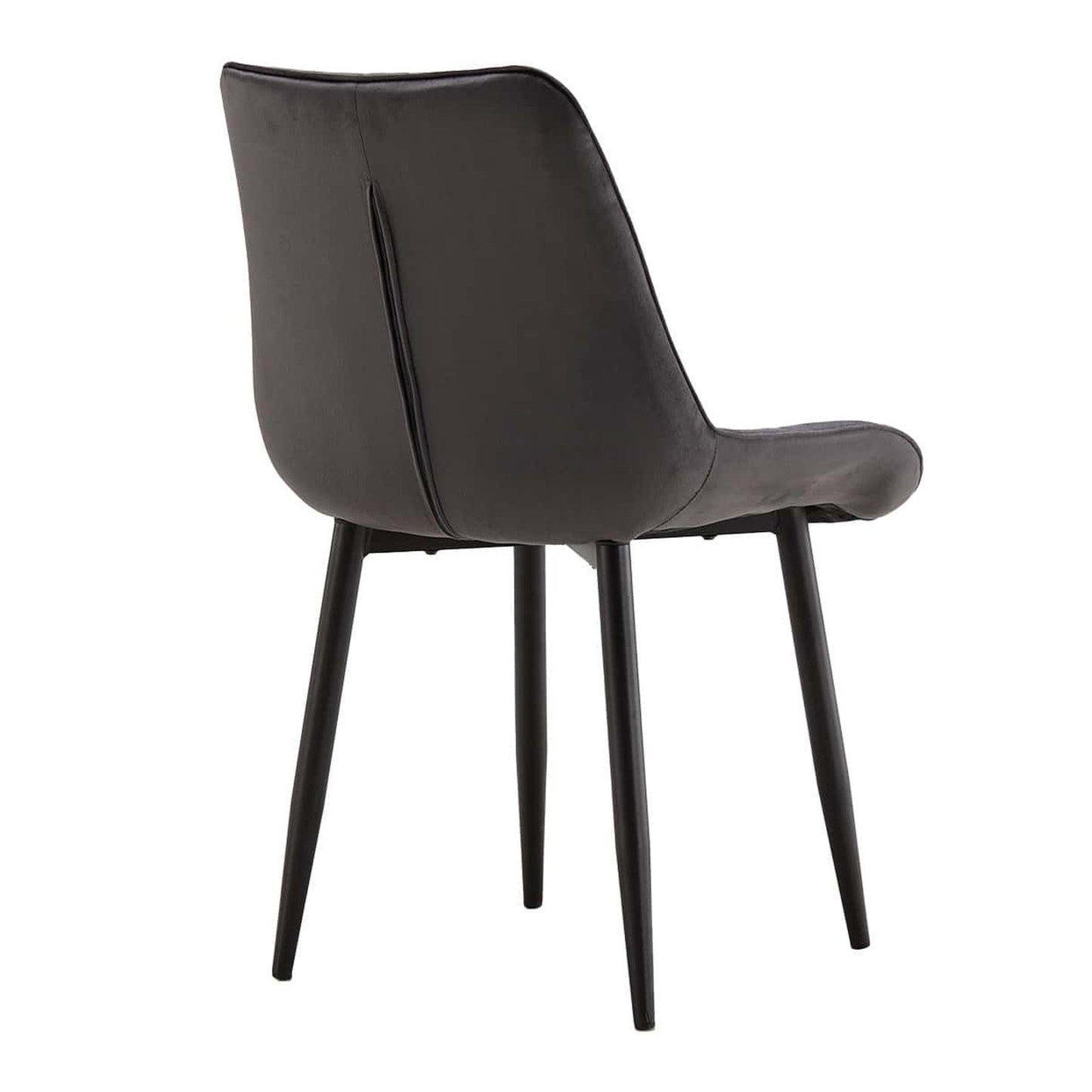 MWCH107 Grey Velvet Dining Chair