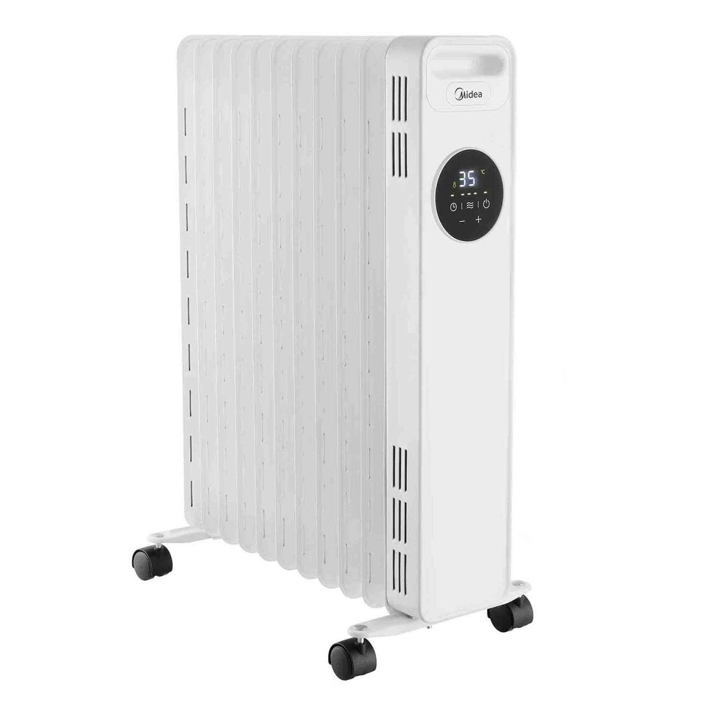 Midea 11 Fin Oil Heater - White