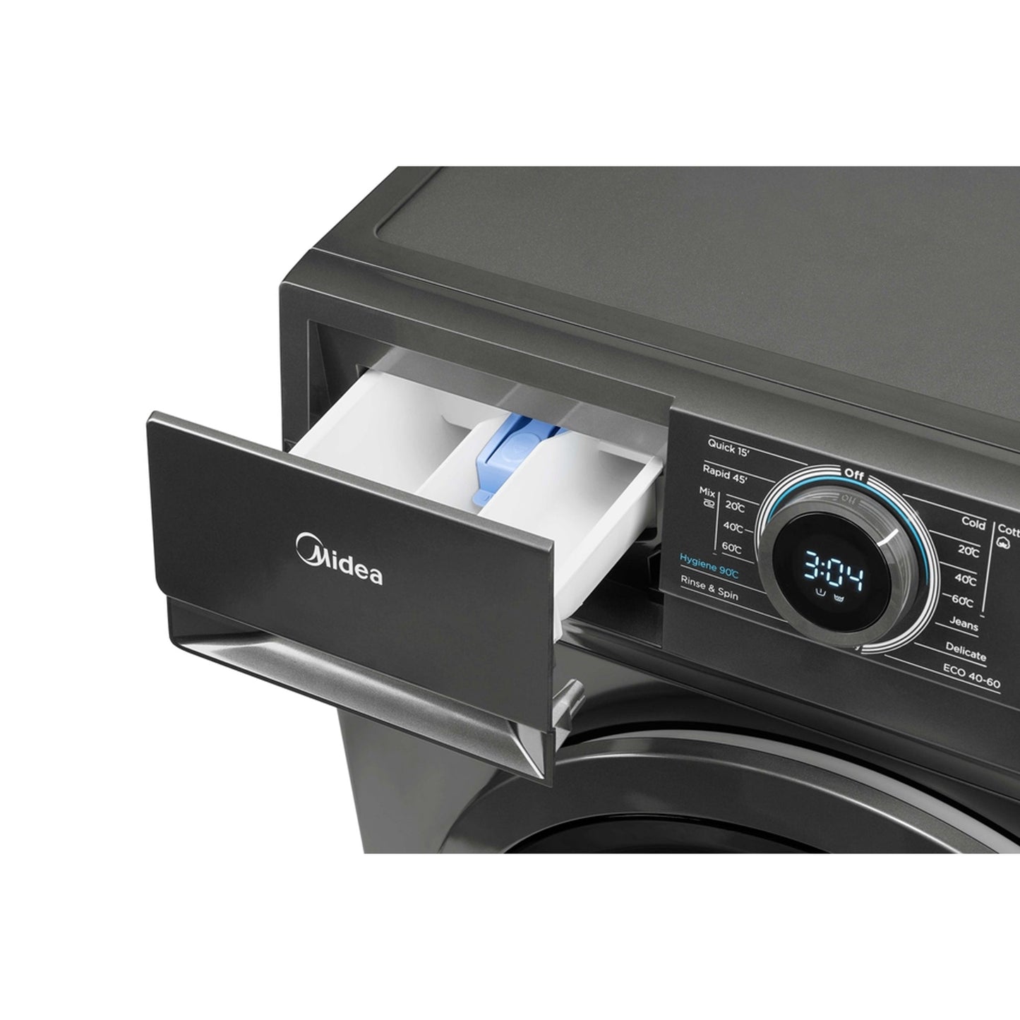 Midea 6kg Front Loader Washing Machine Titanium