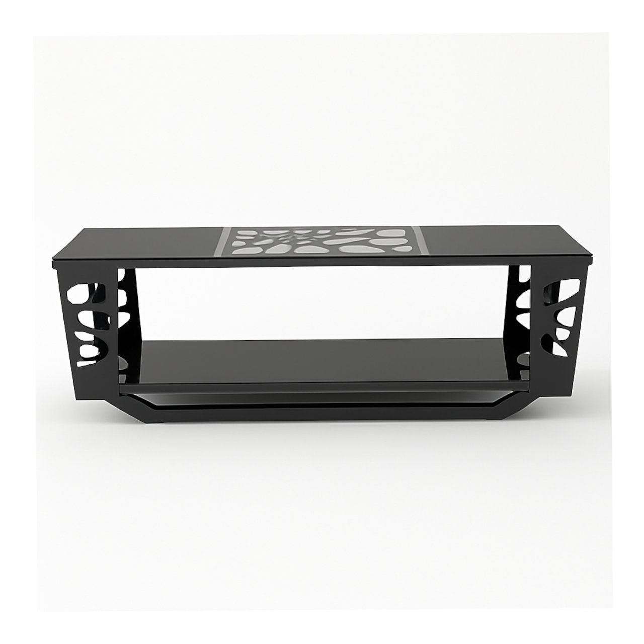 Modern Black Glass TV Stand – MWTV243