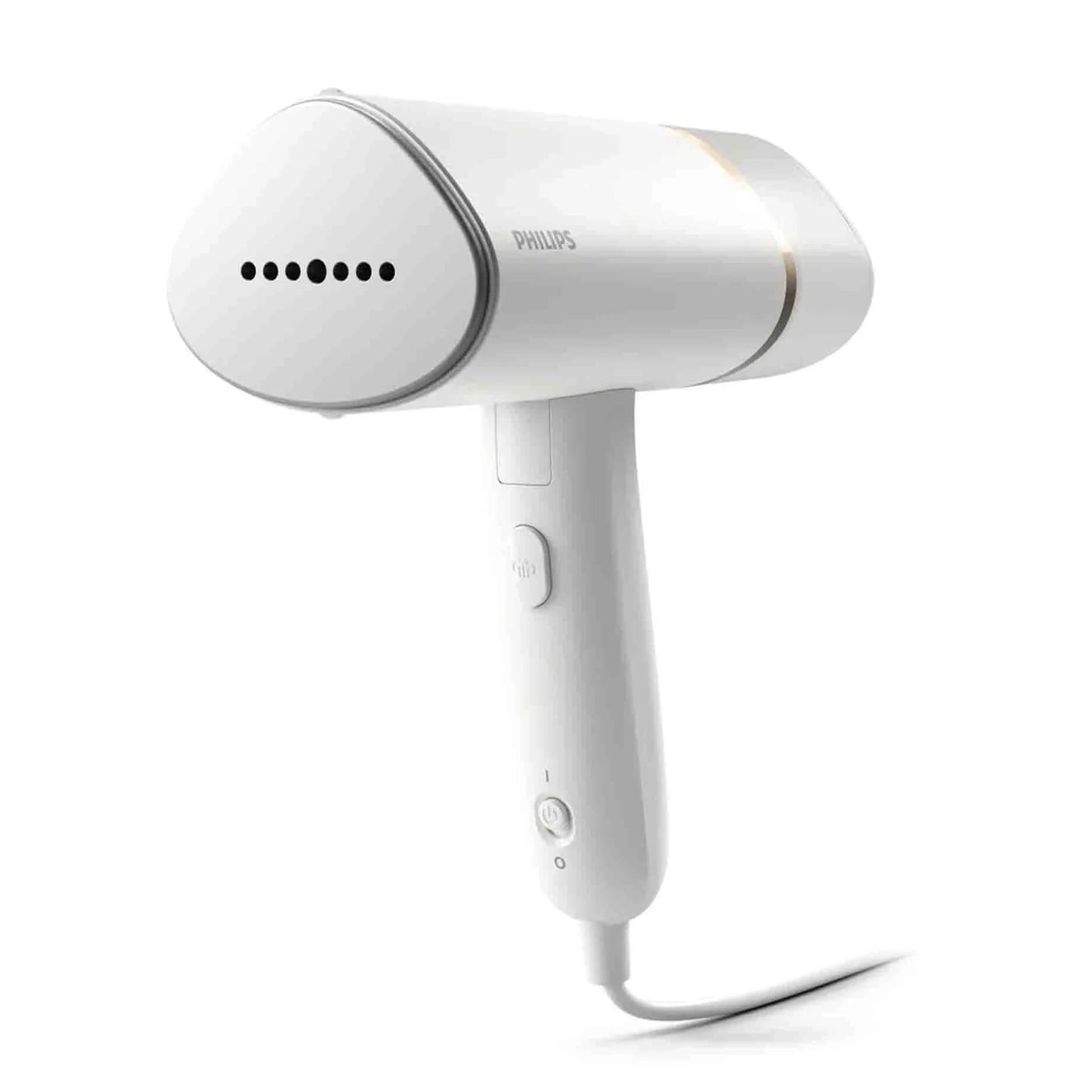 Philips 3000 Series 1000W Handheld Garment Steamer with Metal Steam Plate - White