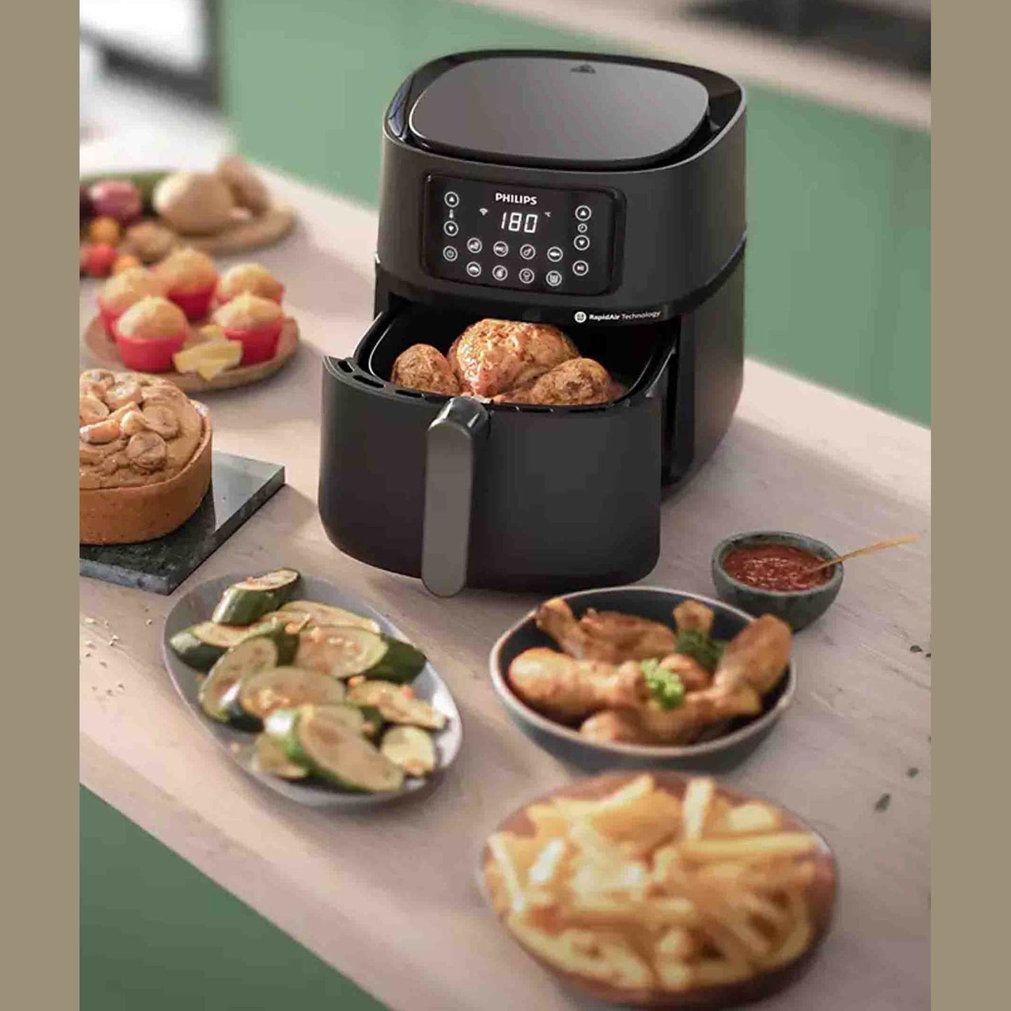 Philips Airfryer 5000 Series XXL Connect - Black