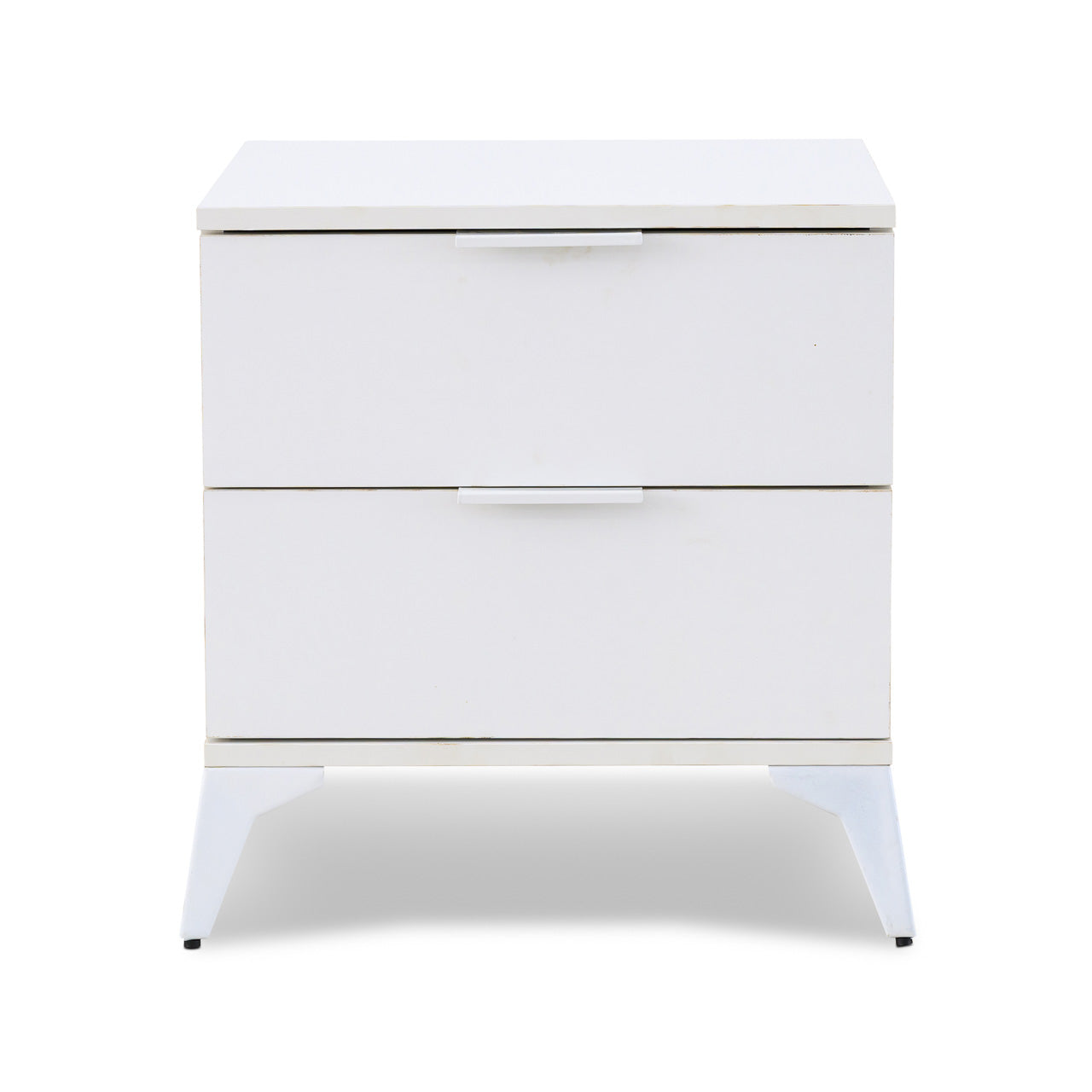 Modern White 2 Drawer Chest – MW352
