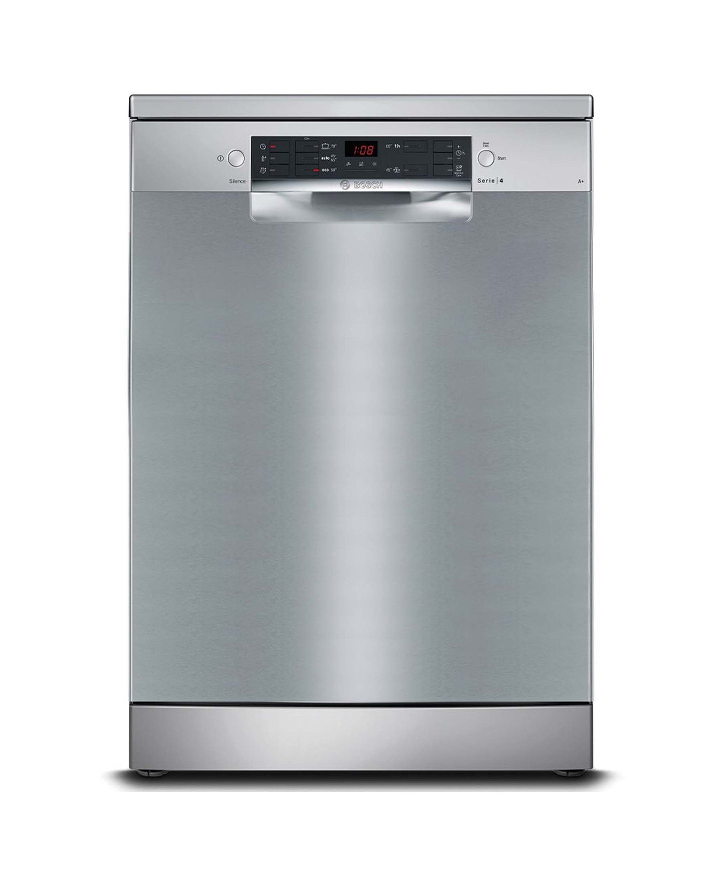 Bosch Series 4 Freestanding Dishwasher 60 cm Silver-inox - SMS45NI00Z