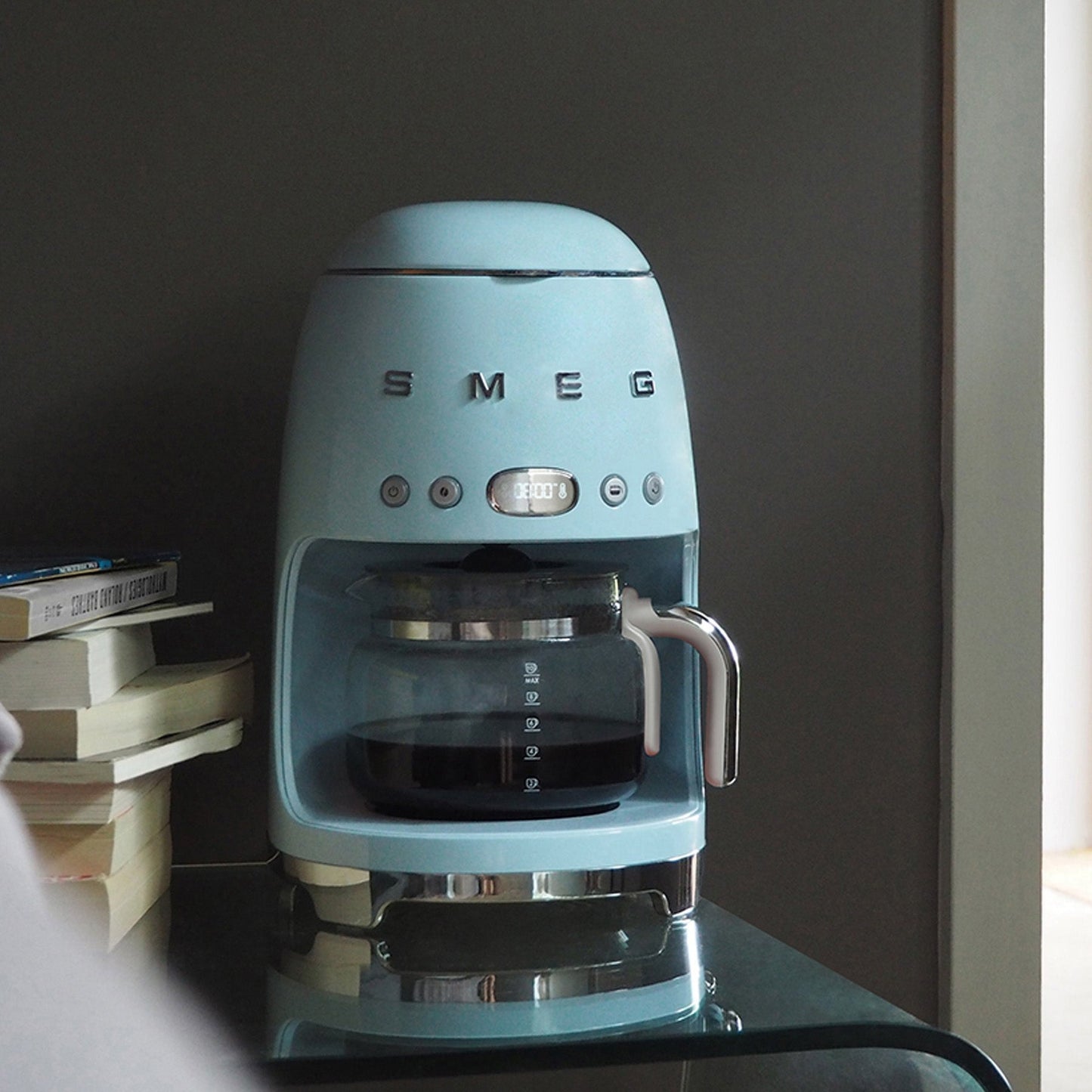 Smeg Drip Coffee Machine - Blue