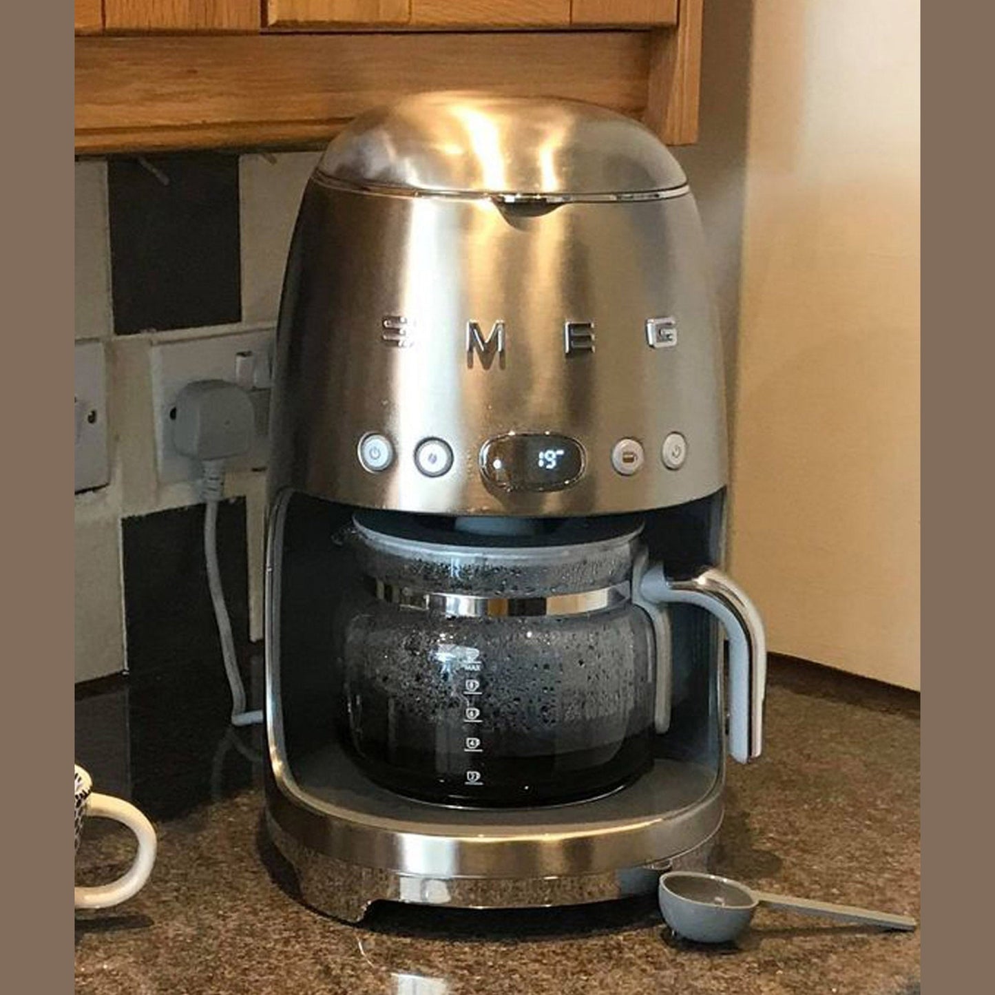 Smeg Drip Coffee Machine - Silver