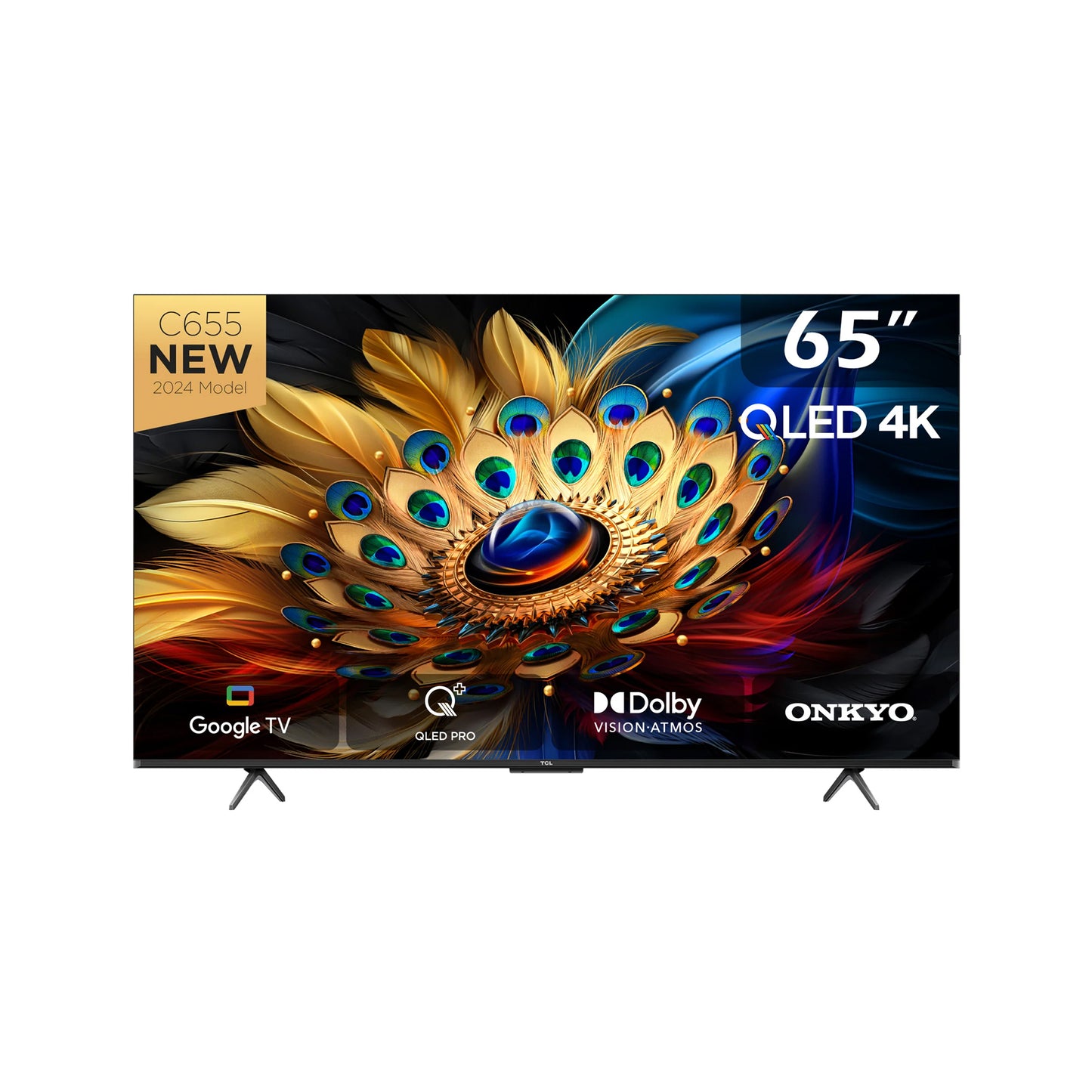 TCL 65" QLED Google TV 65C655