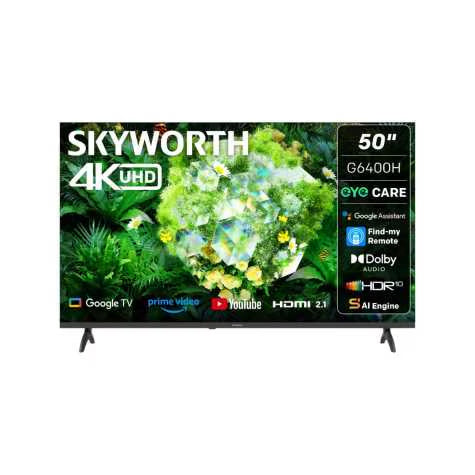 Skyworth 50-inch UHD LED Google Smart TV 50G6400H