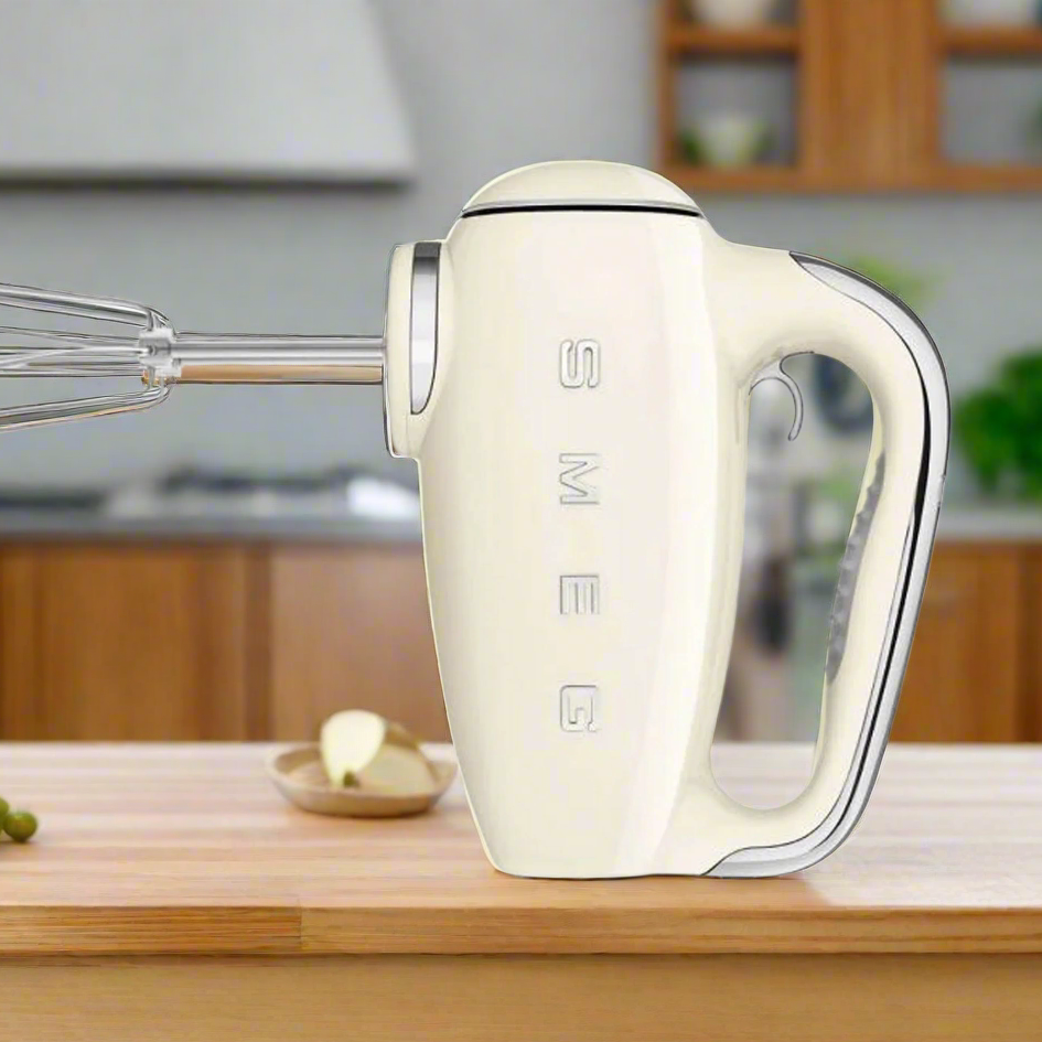 Smeg Retro 50's Style Hand Mixer 250W - Cream