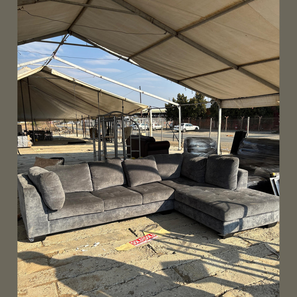 Heisenberg Grey 2 Piece Lounge Suite