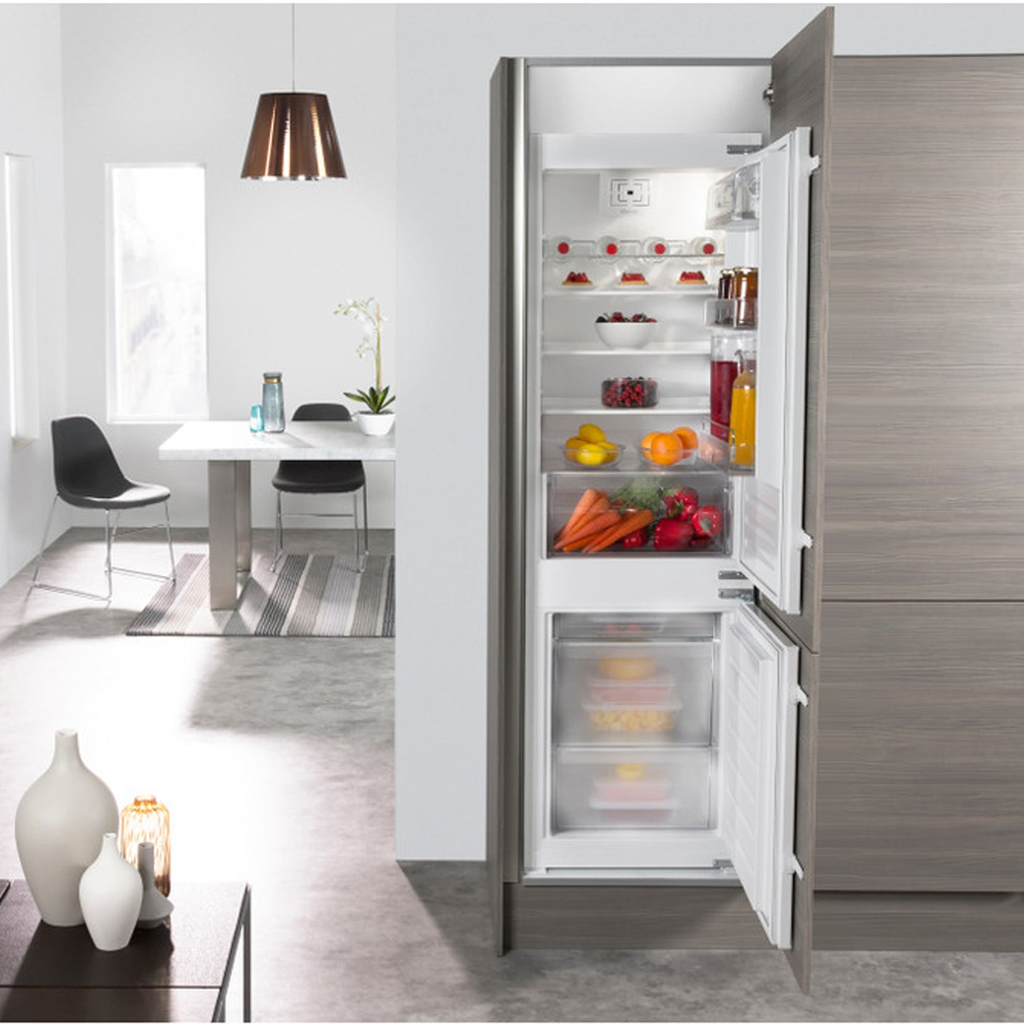 Whirlpool 275L Built-In Combi Fridge - ART6510/A+SF
