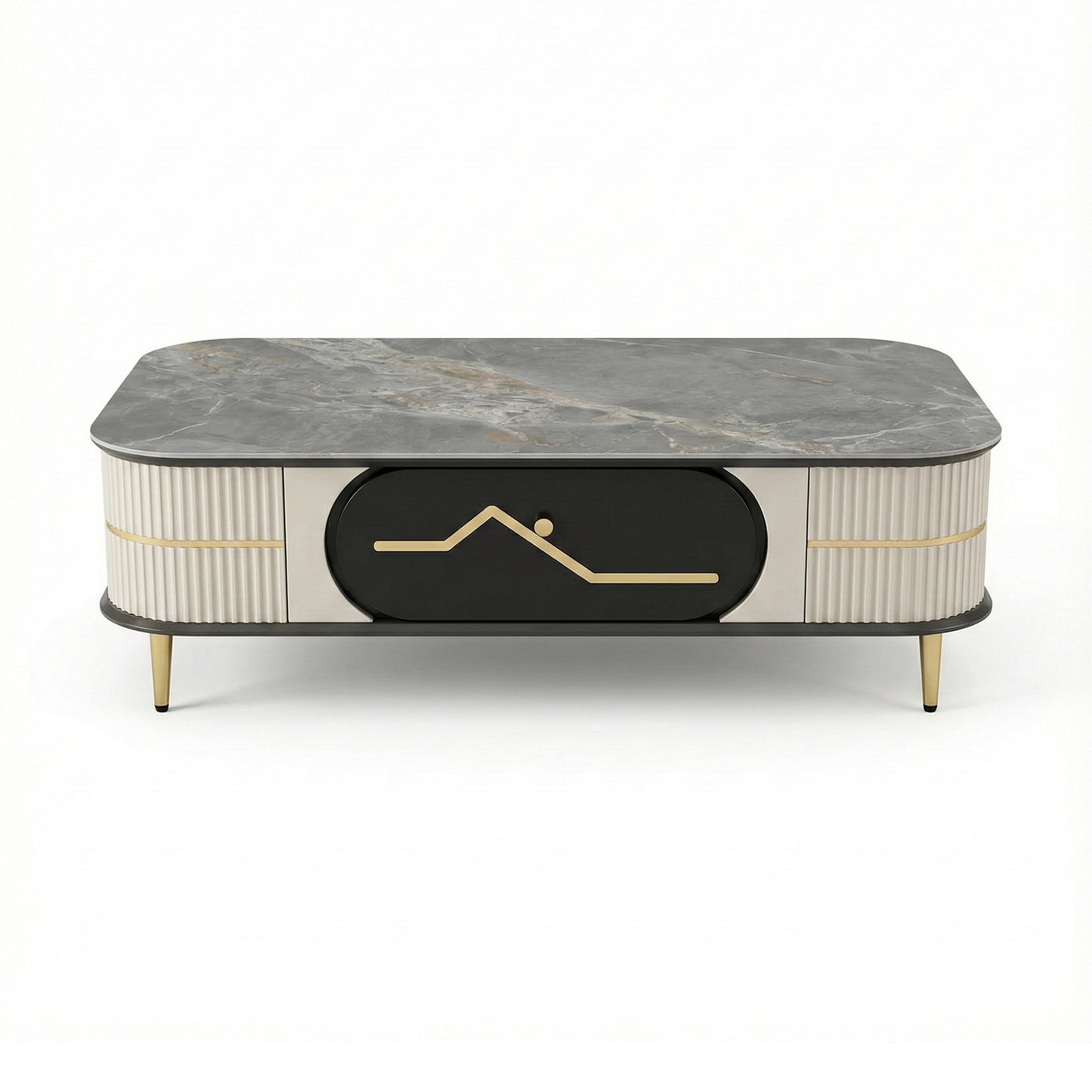 Marble Top Coffee Table D-3GEAY/W