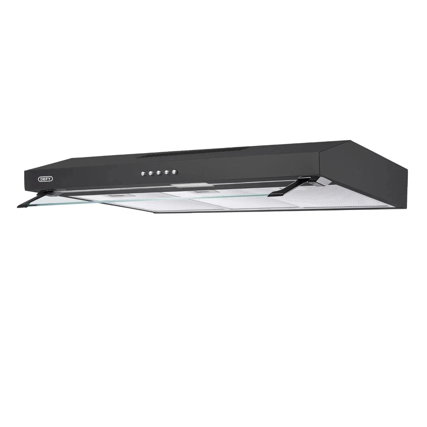 Defy 90cm Black Cookerhood - DCH90B