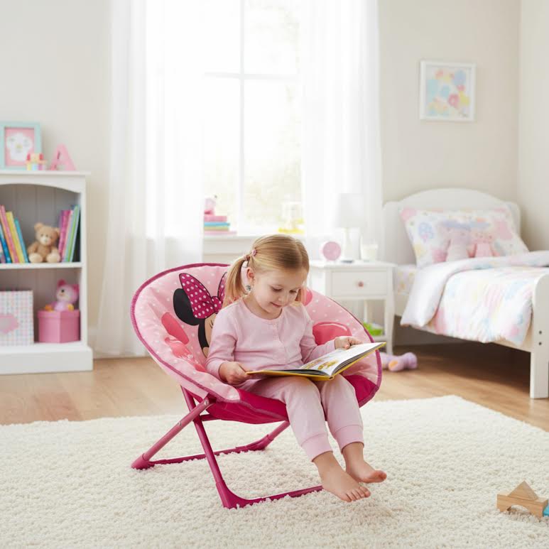 Minnie Mouse Kiddies Chair Pink