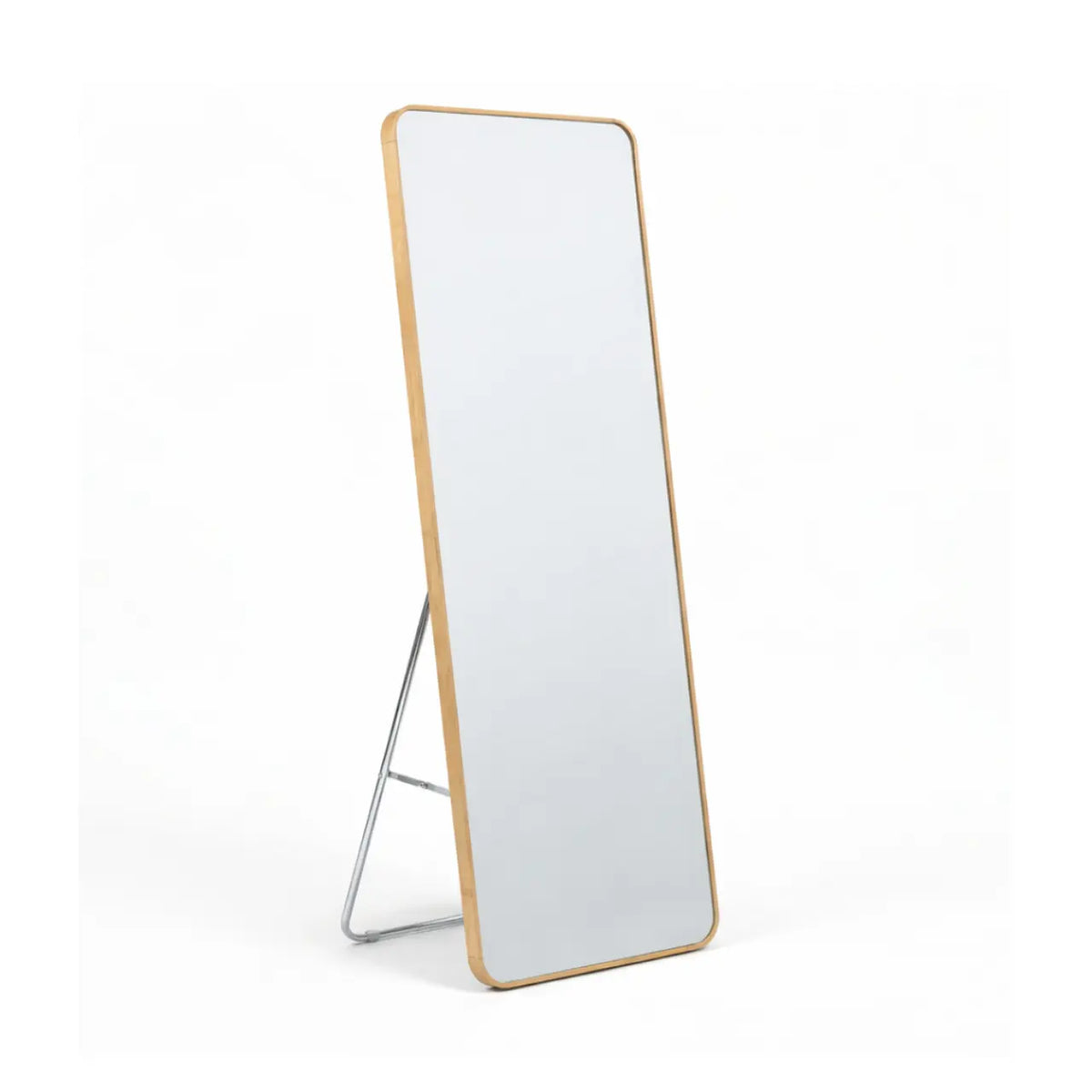 Full length free standing mirror MWCV5 gold frame