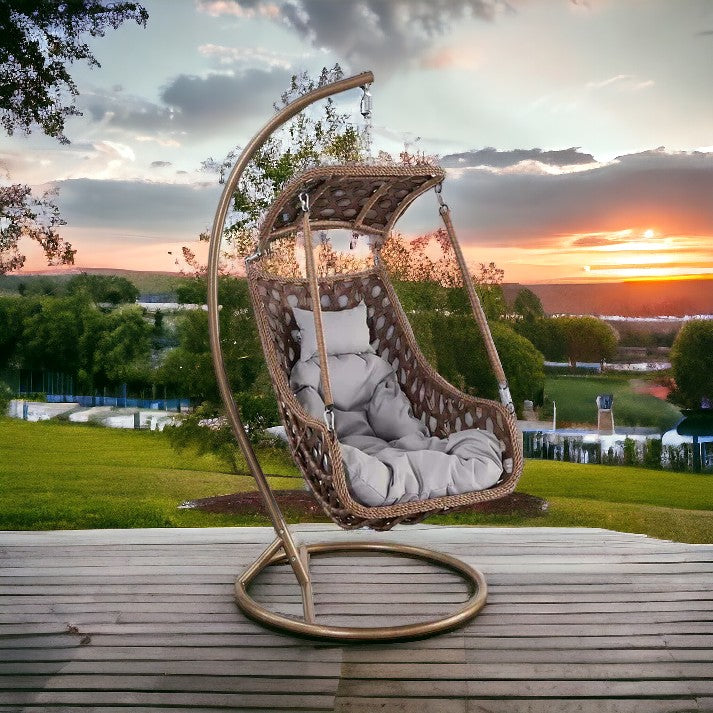 Brown Swing Chair MW899