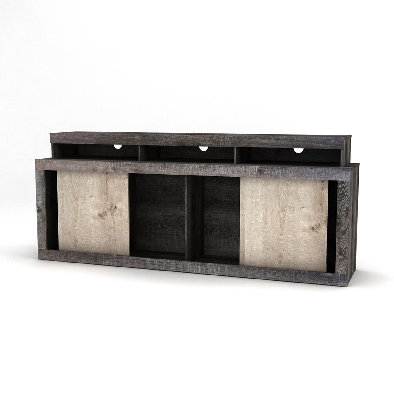 Titan TV Stand – Buriti/Havana