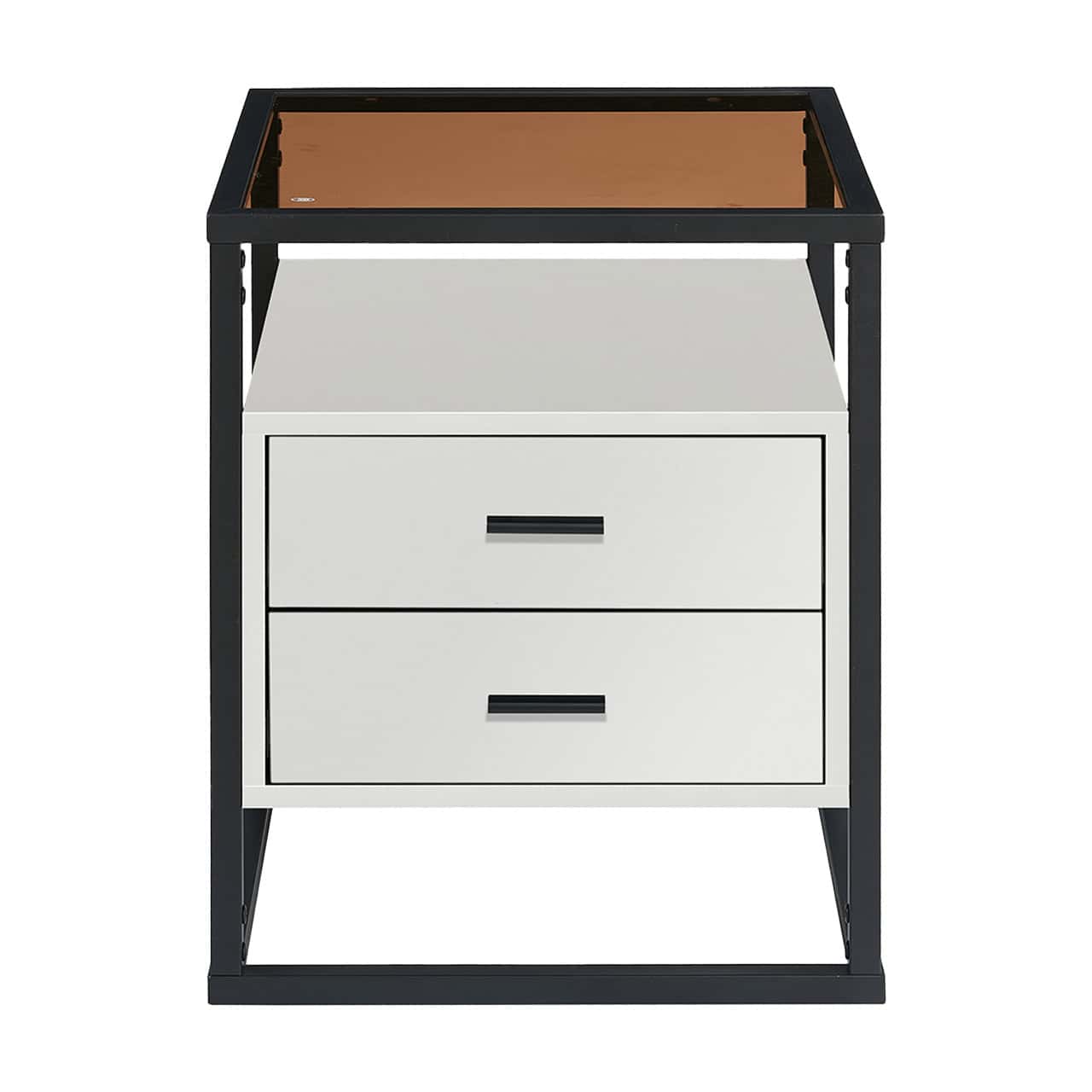 Glass Top Bed Cabinet MWTF79