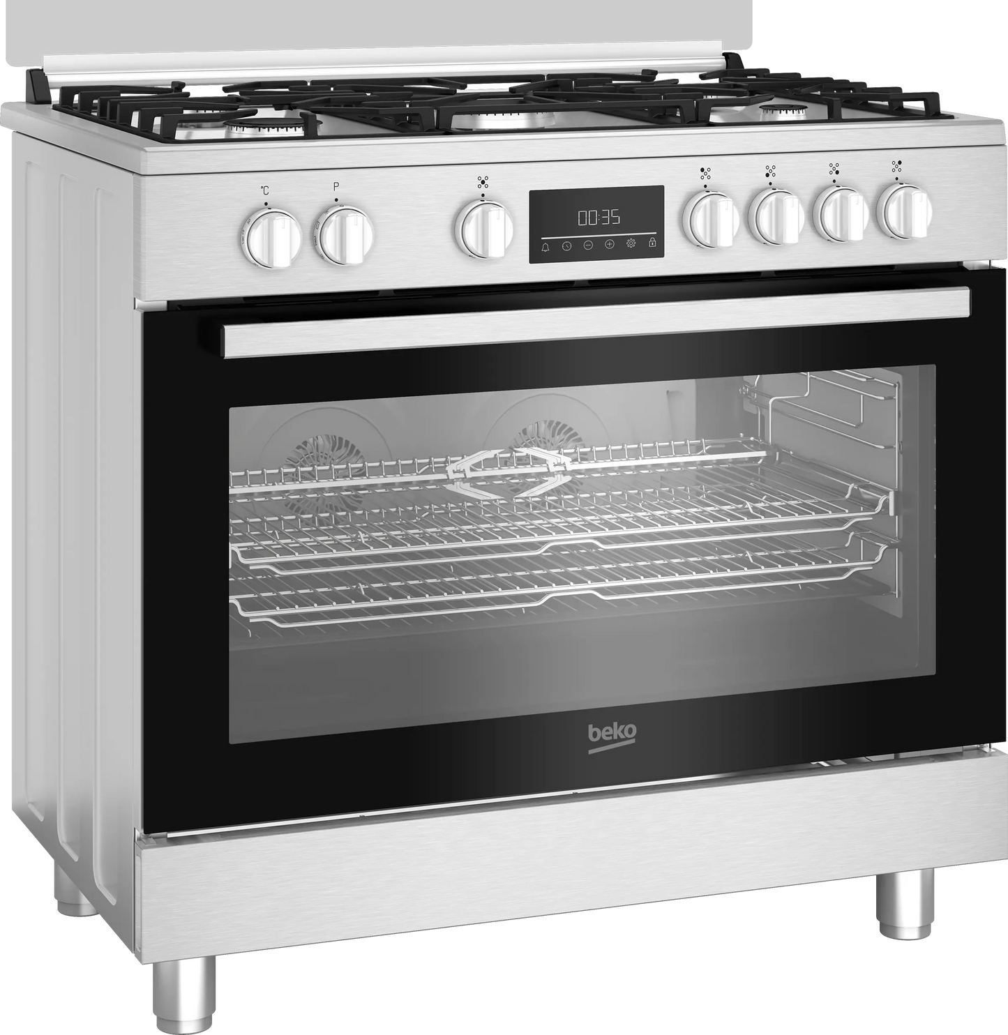 BEKO 90cm Range Gas Cooker BGTW11225EX