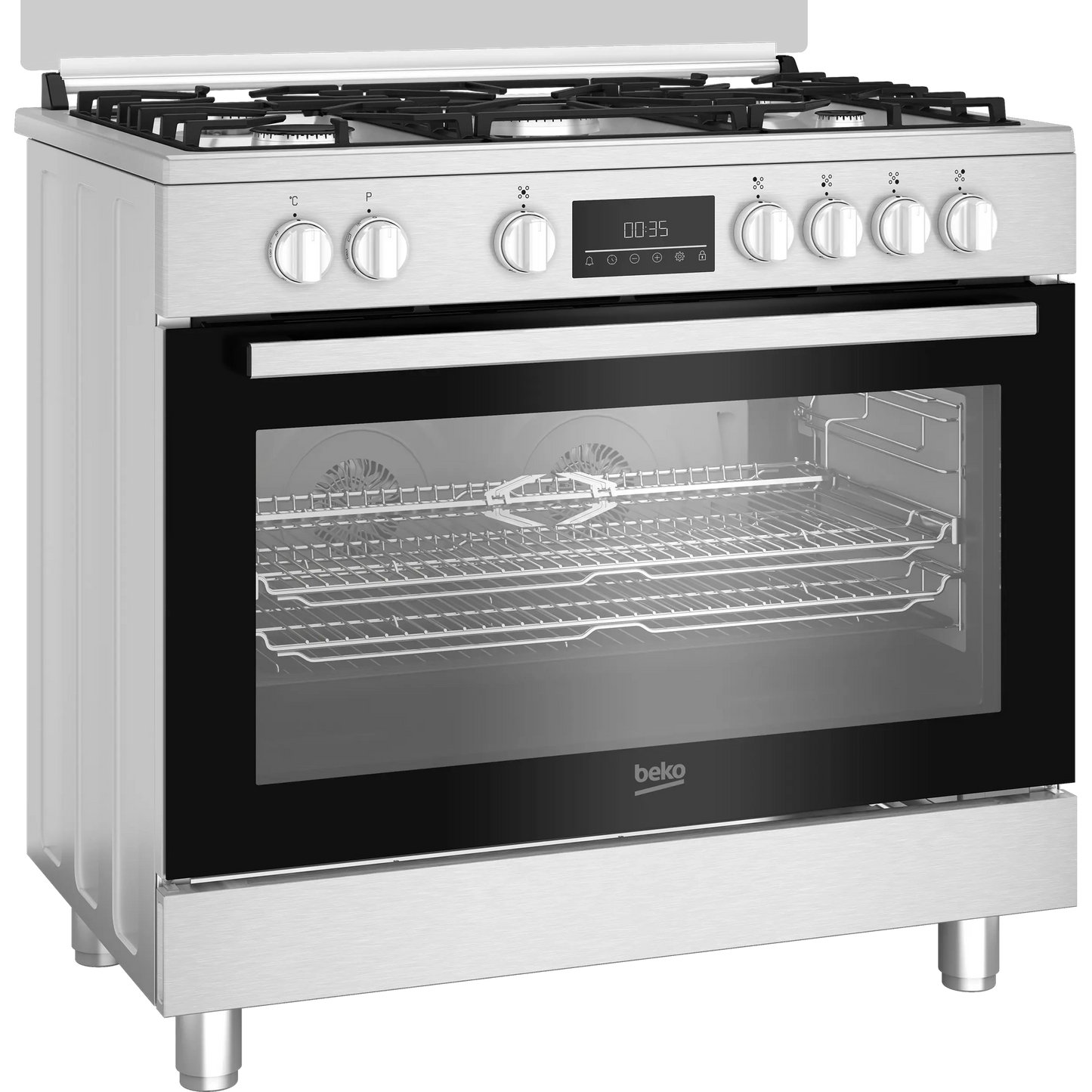 BEKO 90cm Range Gas Cooker BGTW11225EX