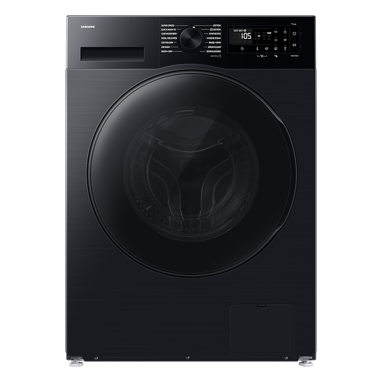 Samsung 9/6kg Ecobubble Washer Dryer Black WD90HG5U34BBFA