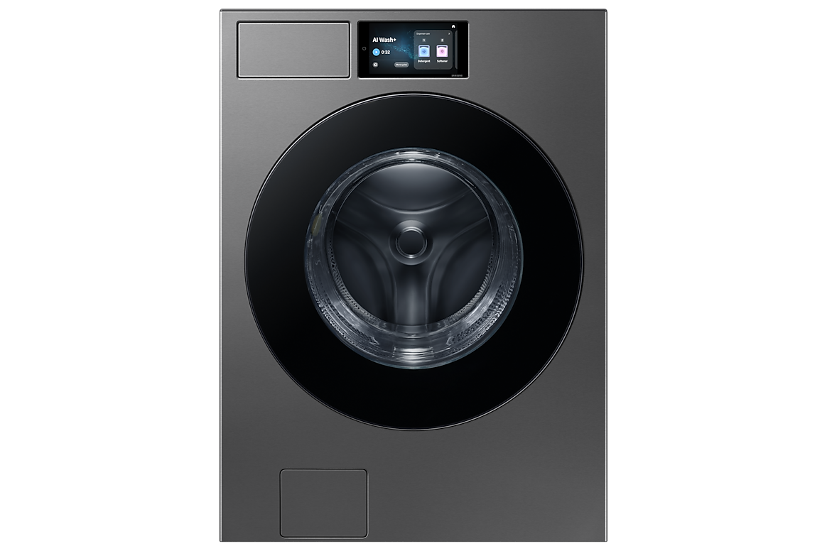 Samsung Bespoke AI 20kg Front Loader Washing Machine Dark Steel WF90F20ADSFA